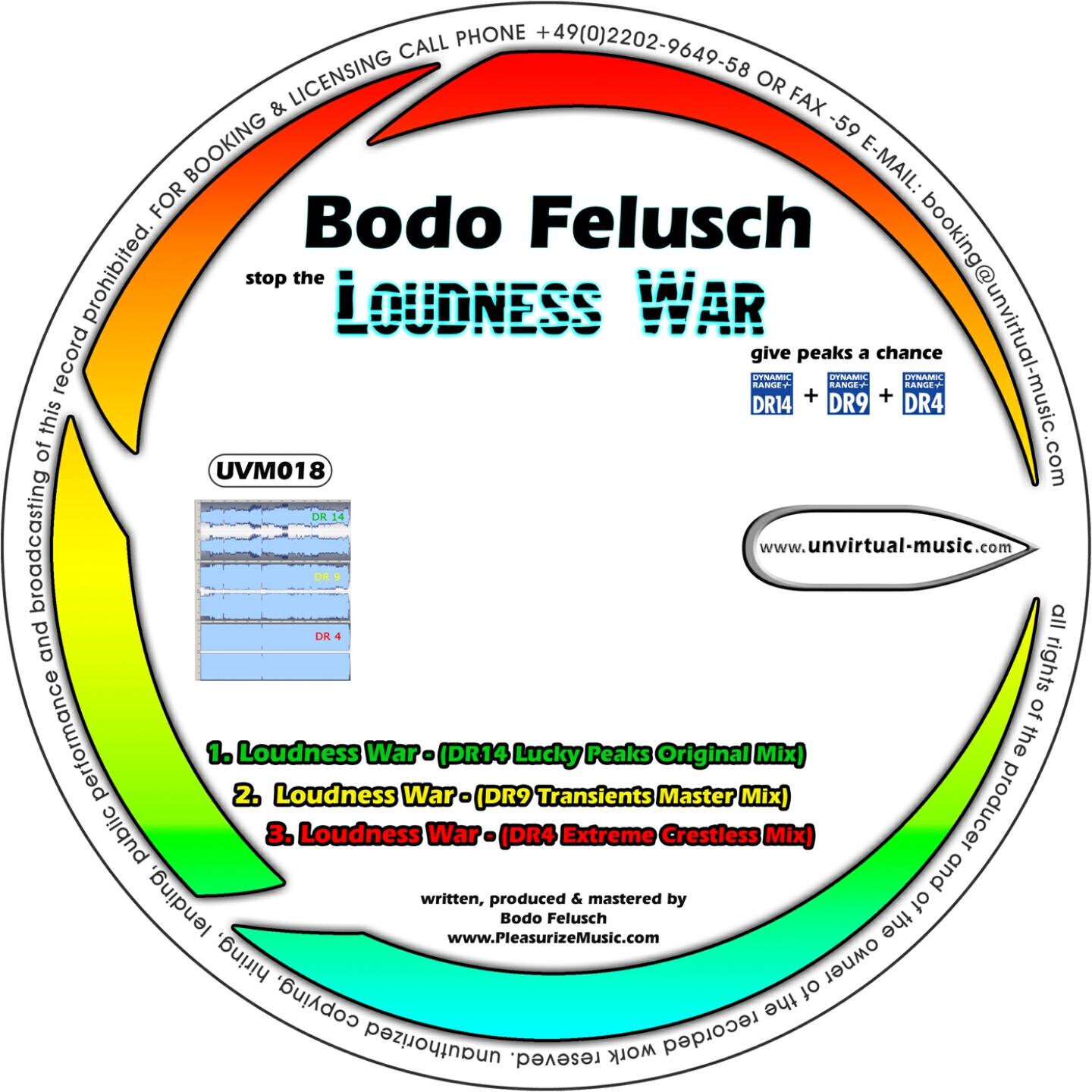 Bodo Felusch - Loudness War (DR9 Transients Master Mix)
