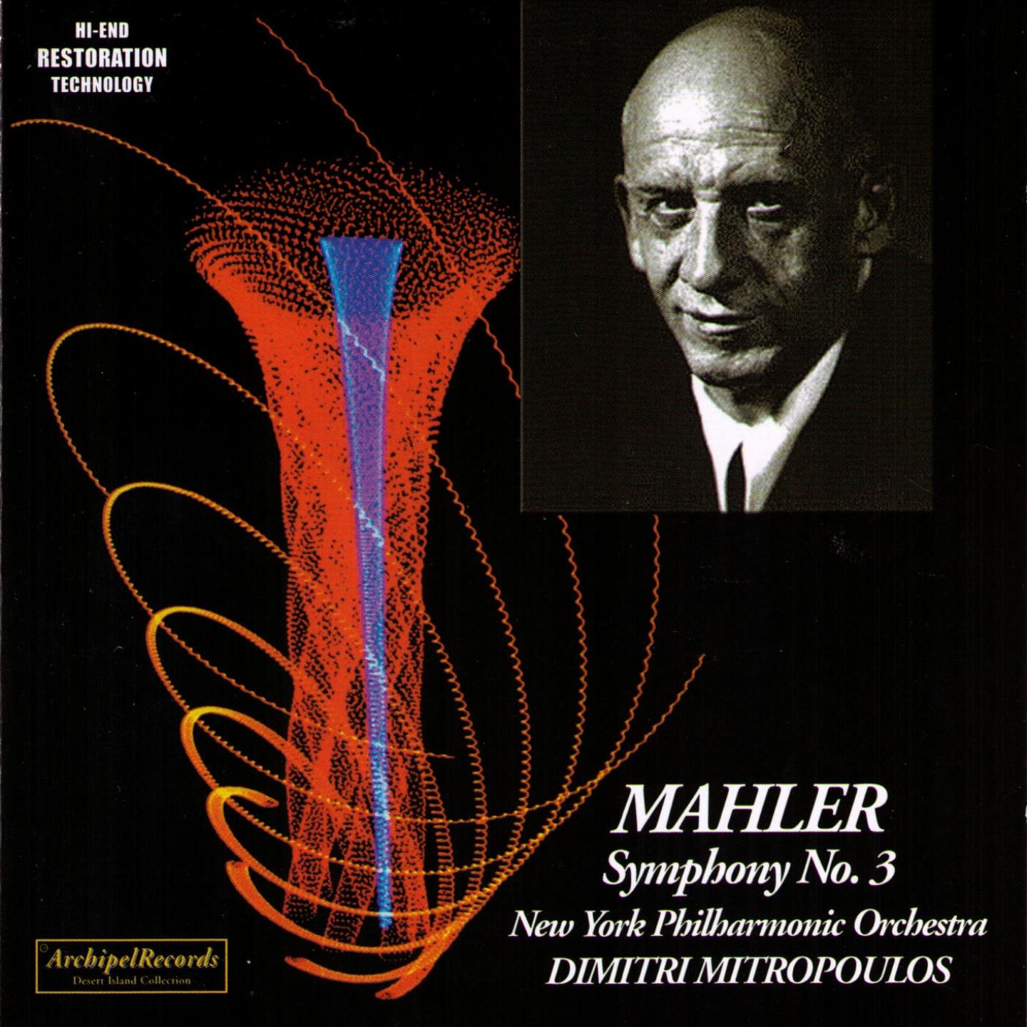 Постер альбома Gustav Mahler: Symphony No.3 in D Minor