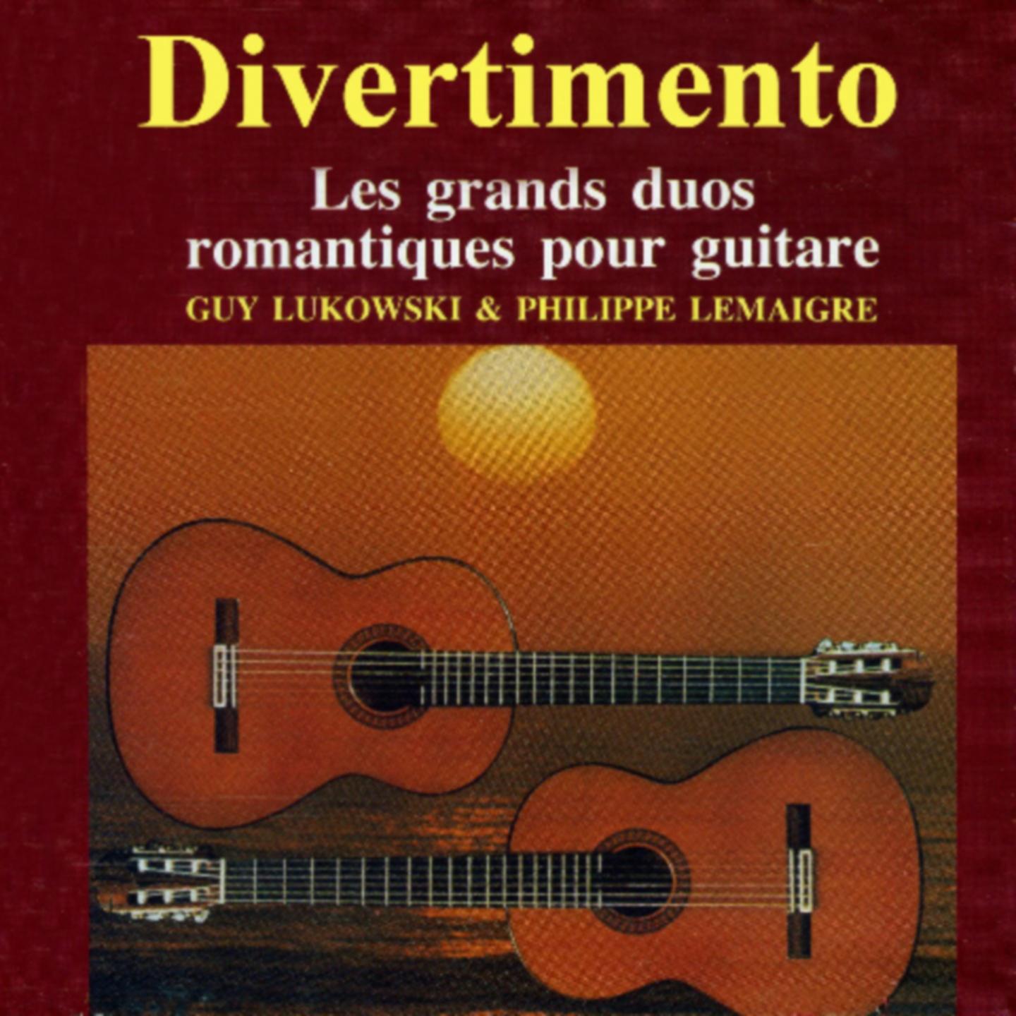 Постер альбома Divertimento pour 2 guitares