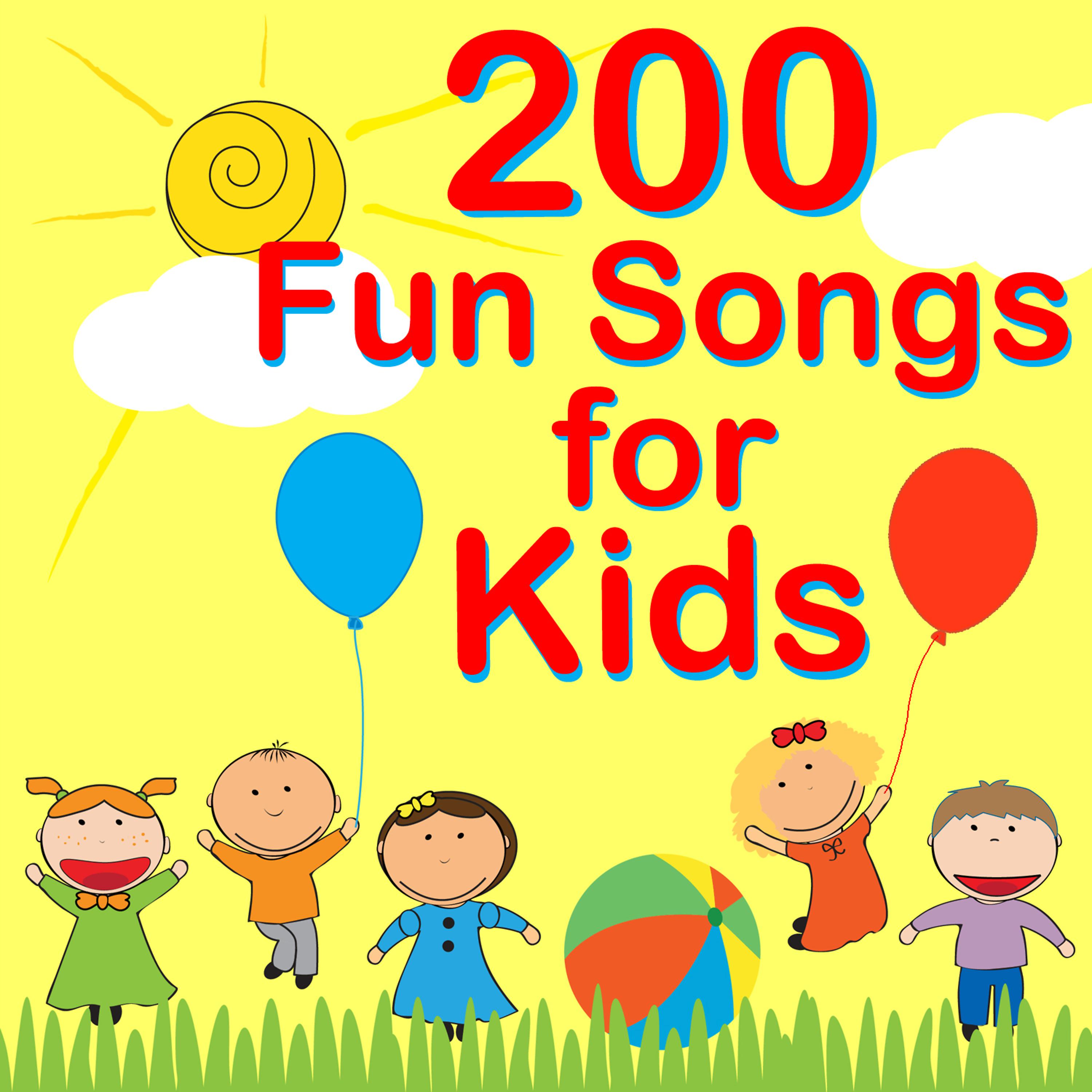 Постер альбома 200 Fun Songs for Kids