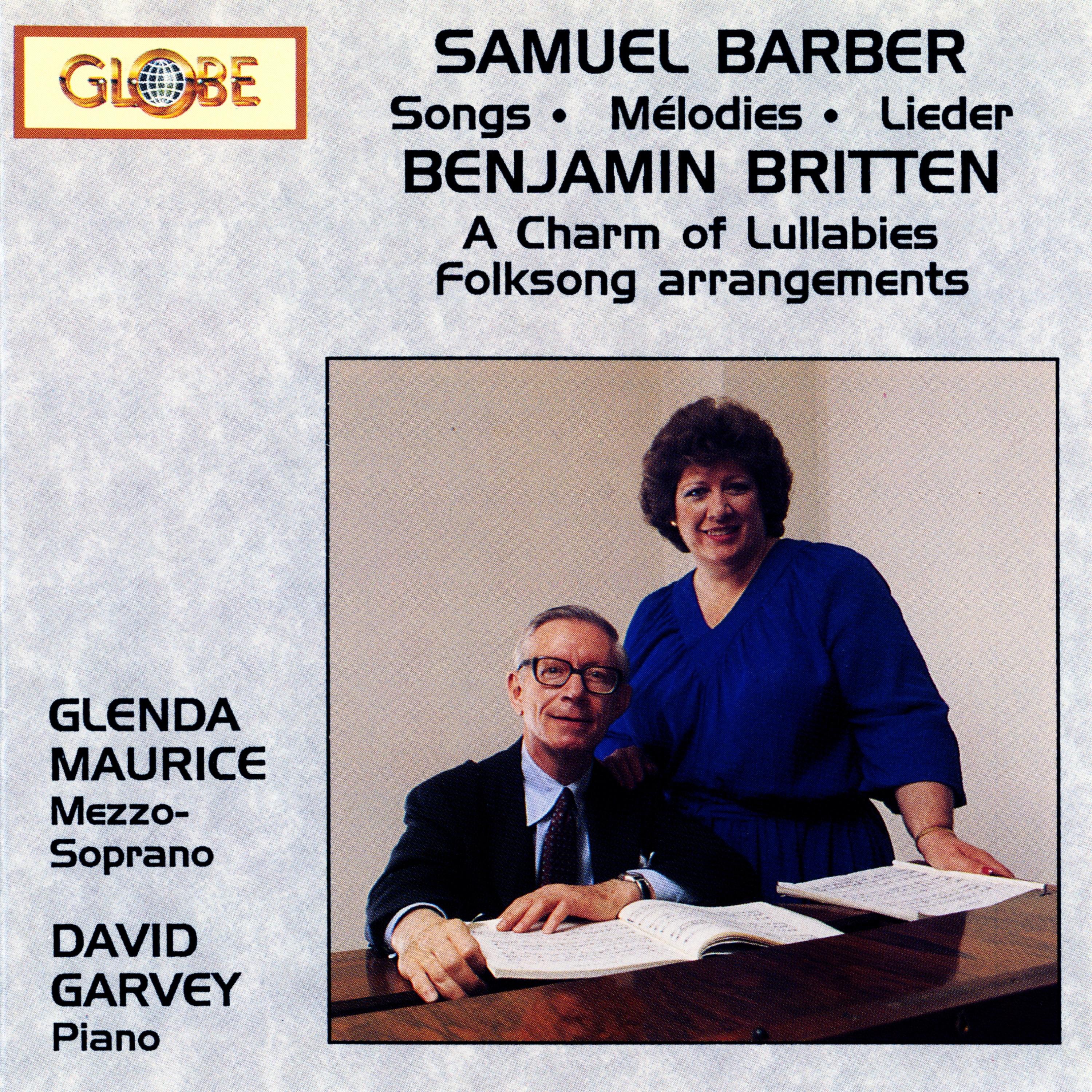 Постер альбома Barber: Songs / Britten: A Charm of Lullabies & Folksong Arrangements
