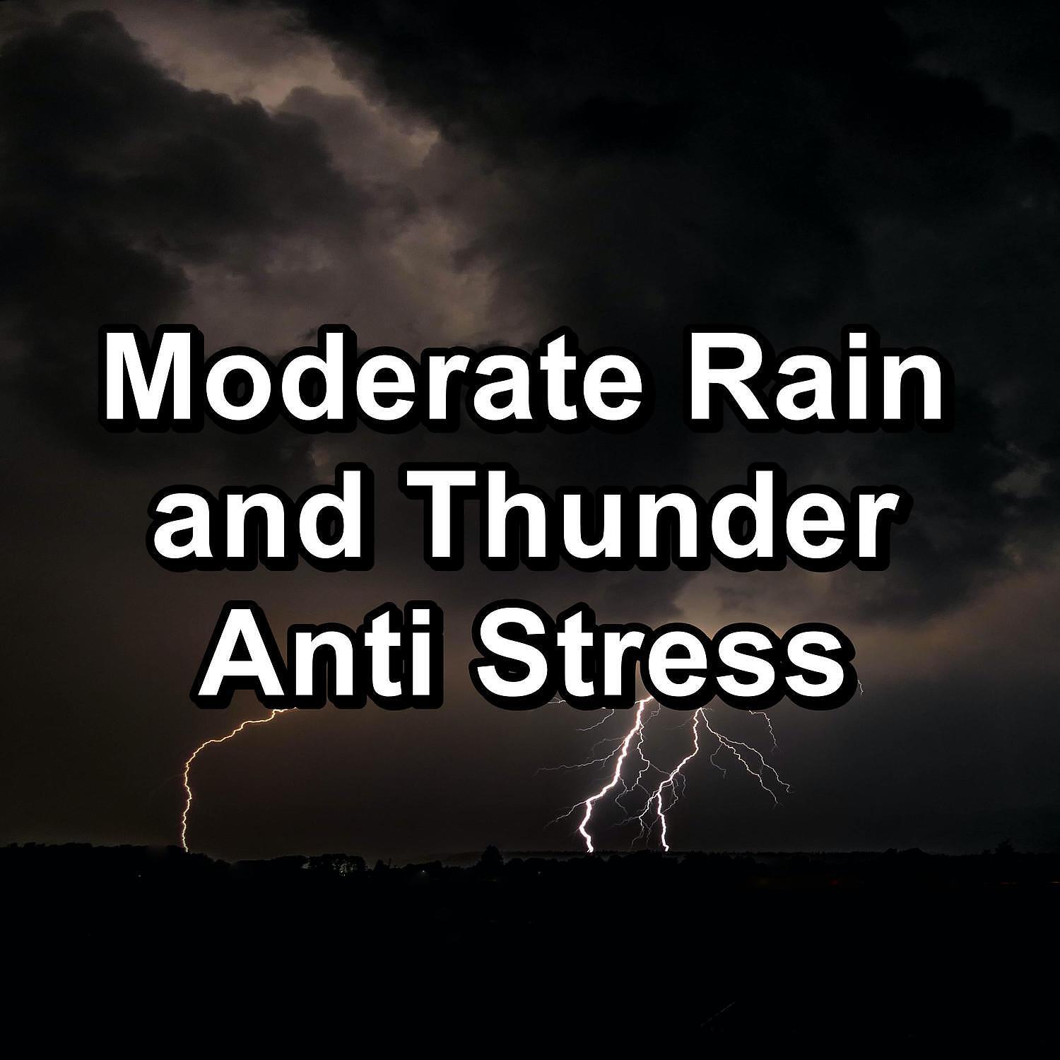 Relax - Moderate Rain and Thunder For Relaxing Times Calm Instrumental Sounds
