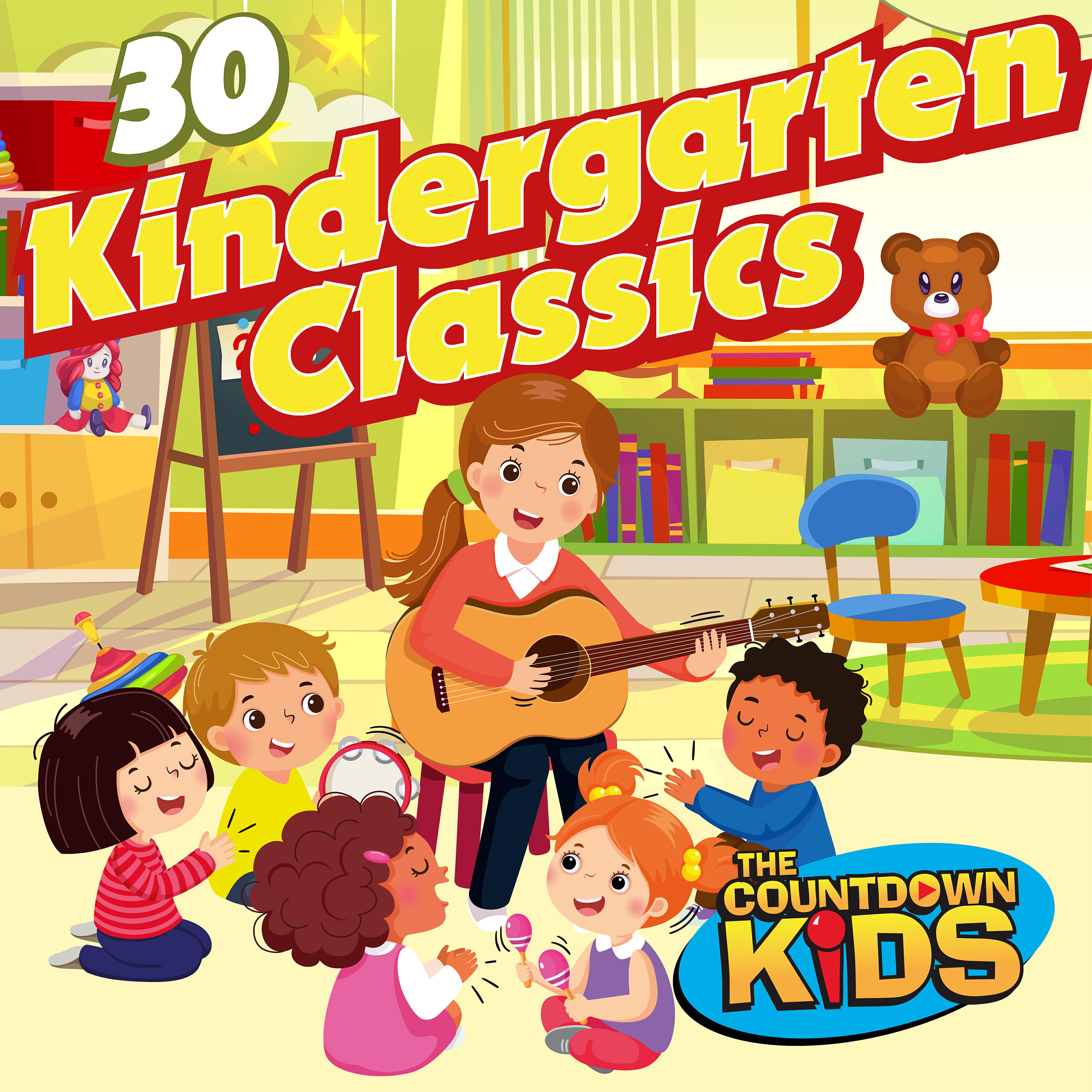 The Countdown Kids - Five Little Monkeys