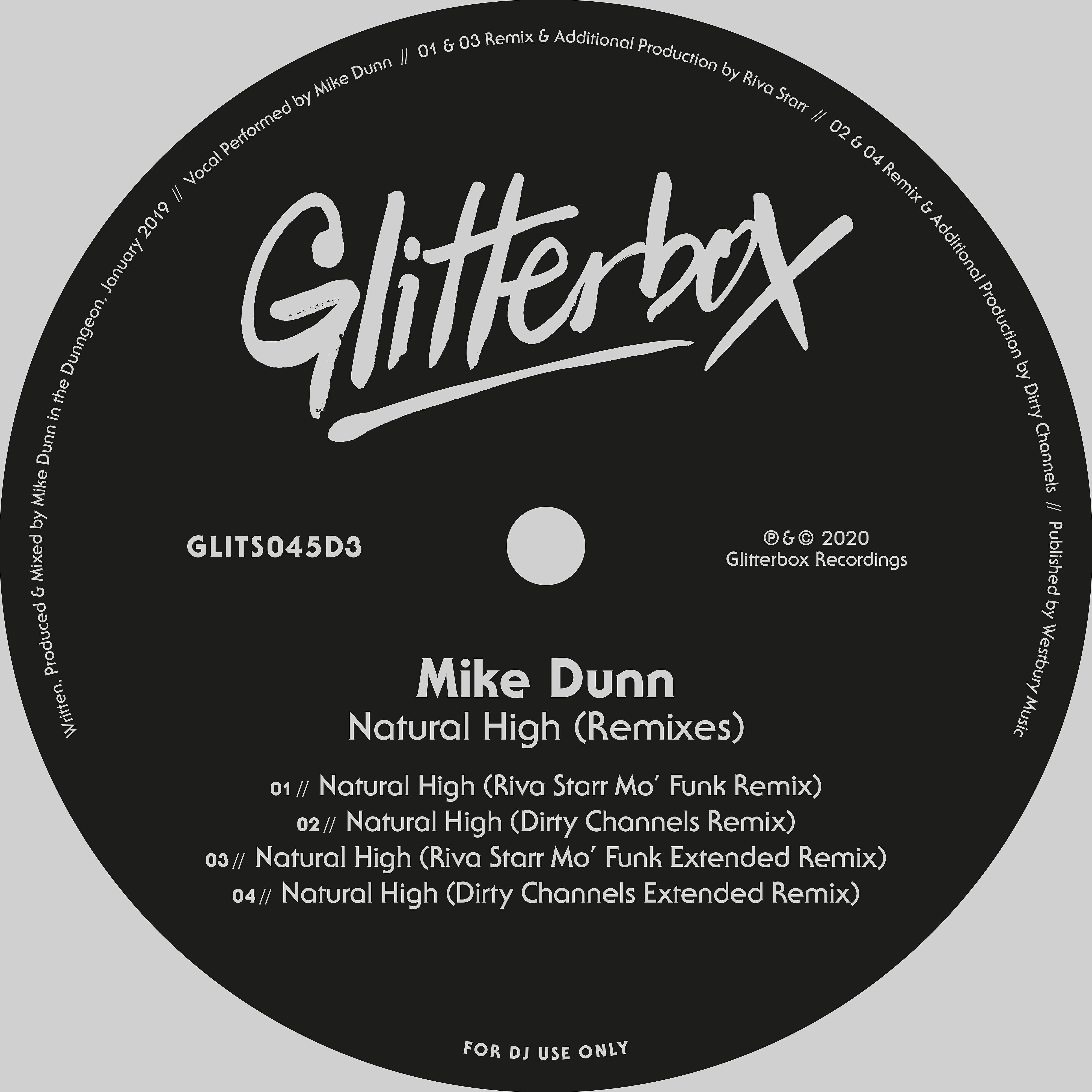 Mike Dunn - Natural High (Dirty Channels Extended Remix)