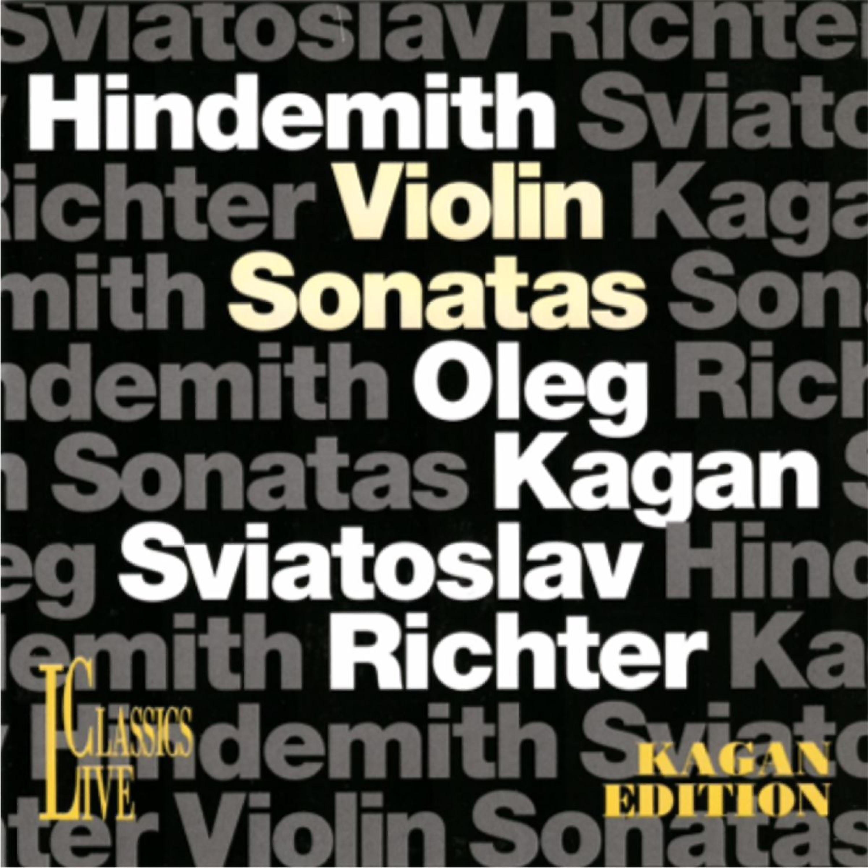 Oleg Kagan - Violin Sonata in E-Flat Major, Op. 11 No. 1: I. Frisch