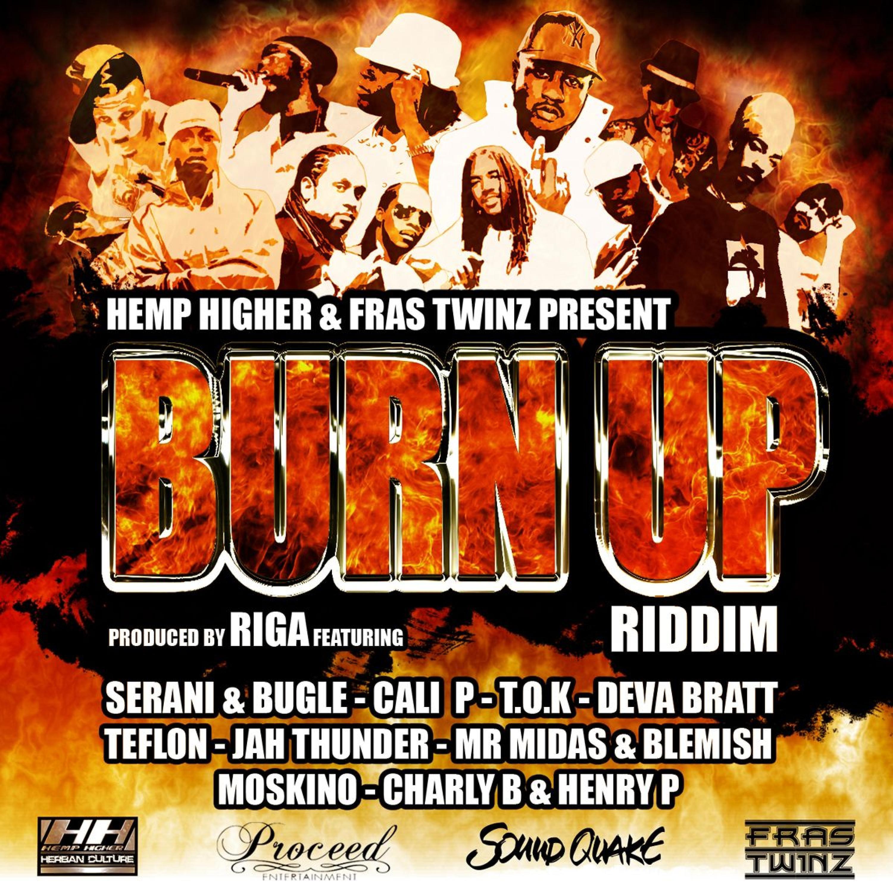 Постер альбома Burn up Riddim
