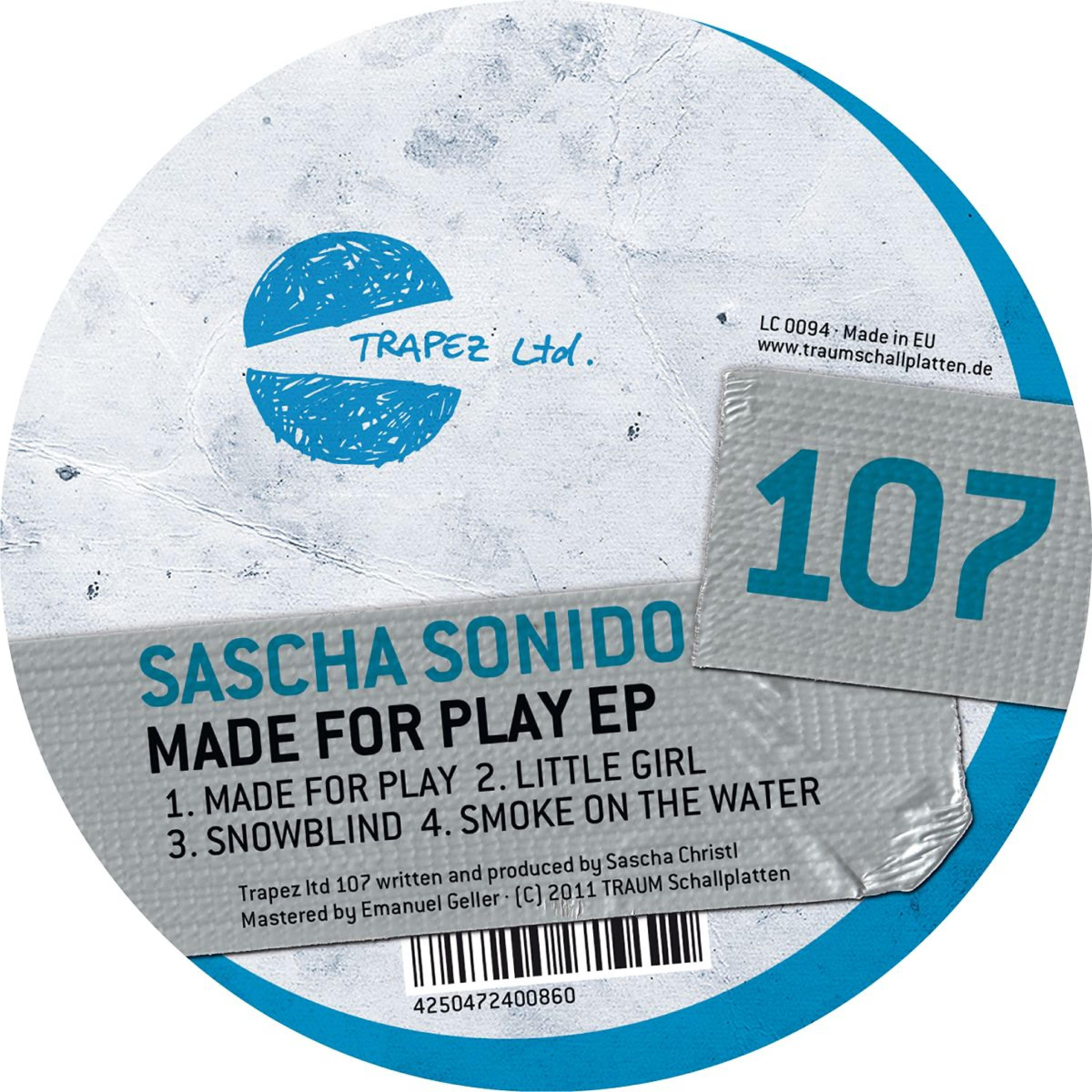 Sascha Sonido - Made for Play (Patrick Kunkel Remix)