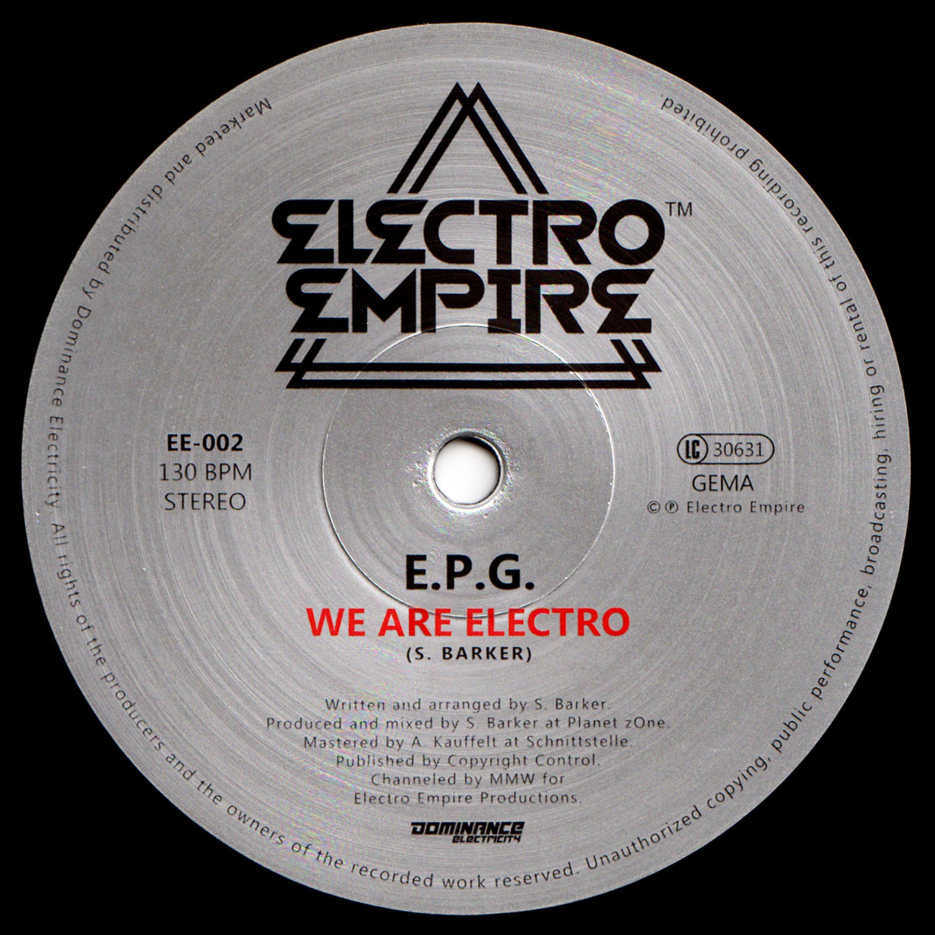 Постер альбома We Are Electro