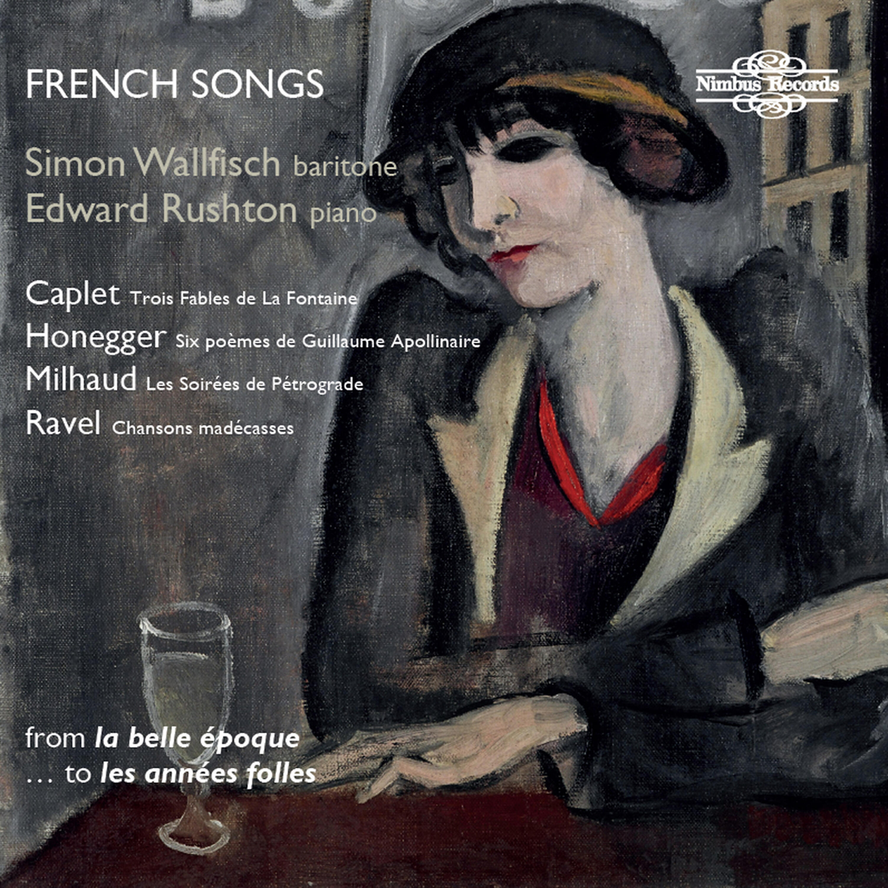 Simon Wallfisch - 6 Poèmes extraits de Alcools de G. Apollinaire: I. A la Santé