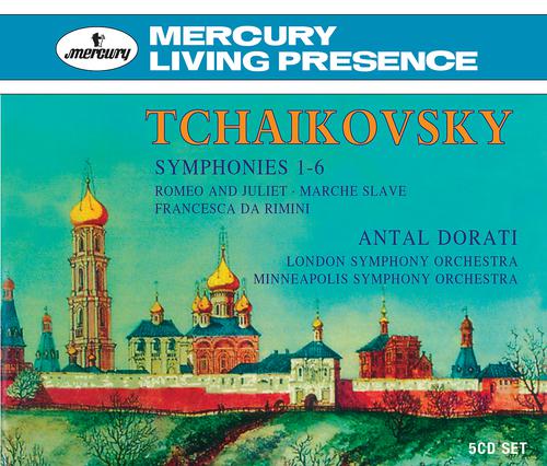 Постер альбома Dorati conducts Tchaikovsky