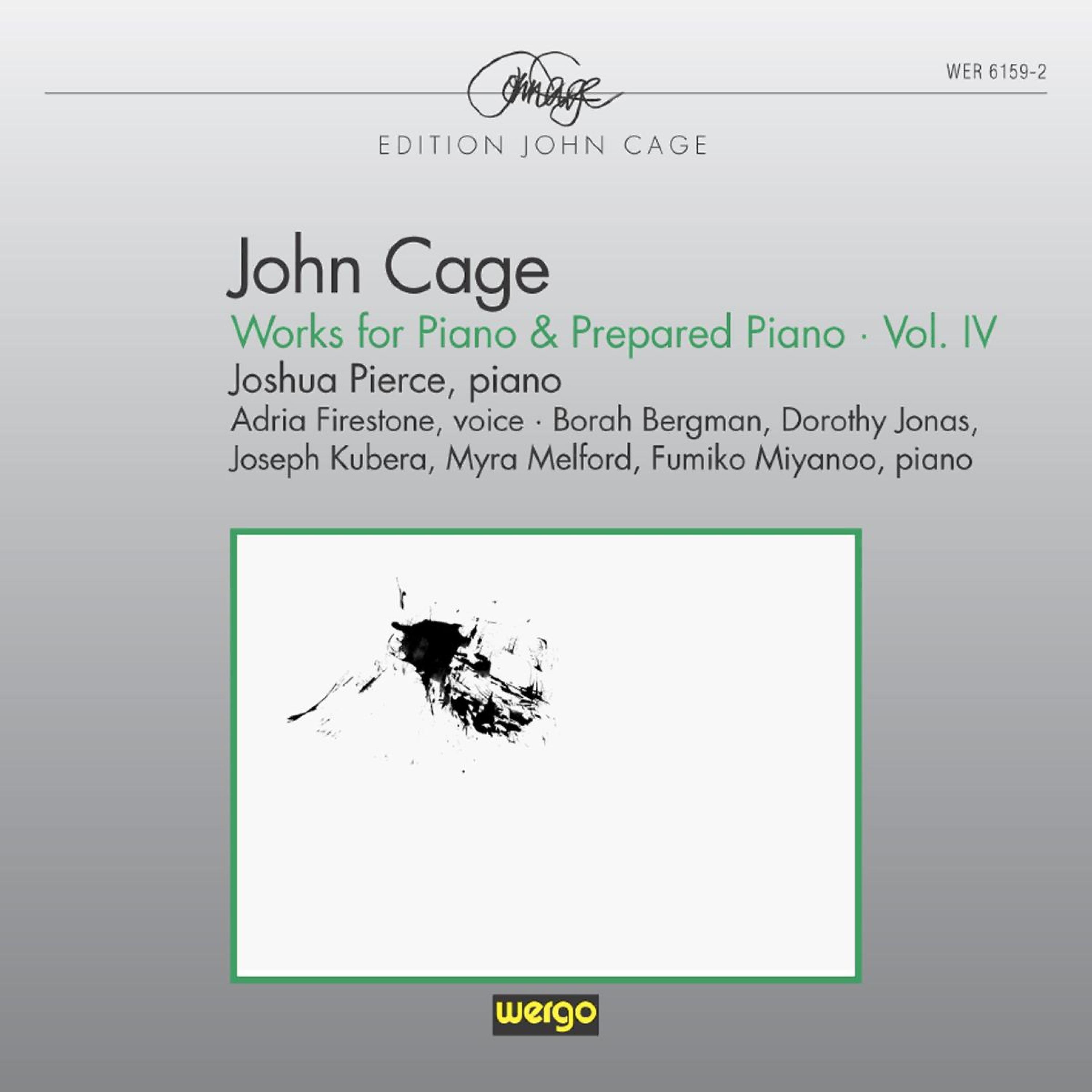 Постер альбома Cage: Works for Piano & Prepared Piano, Vol. 4