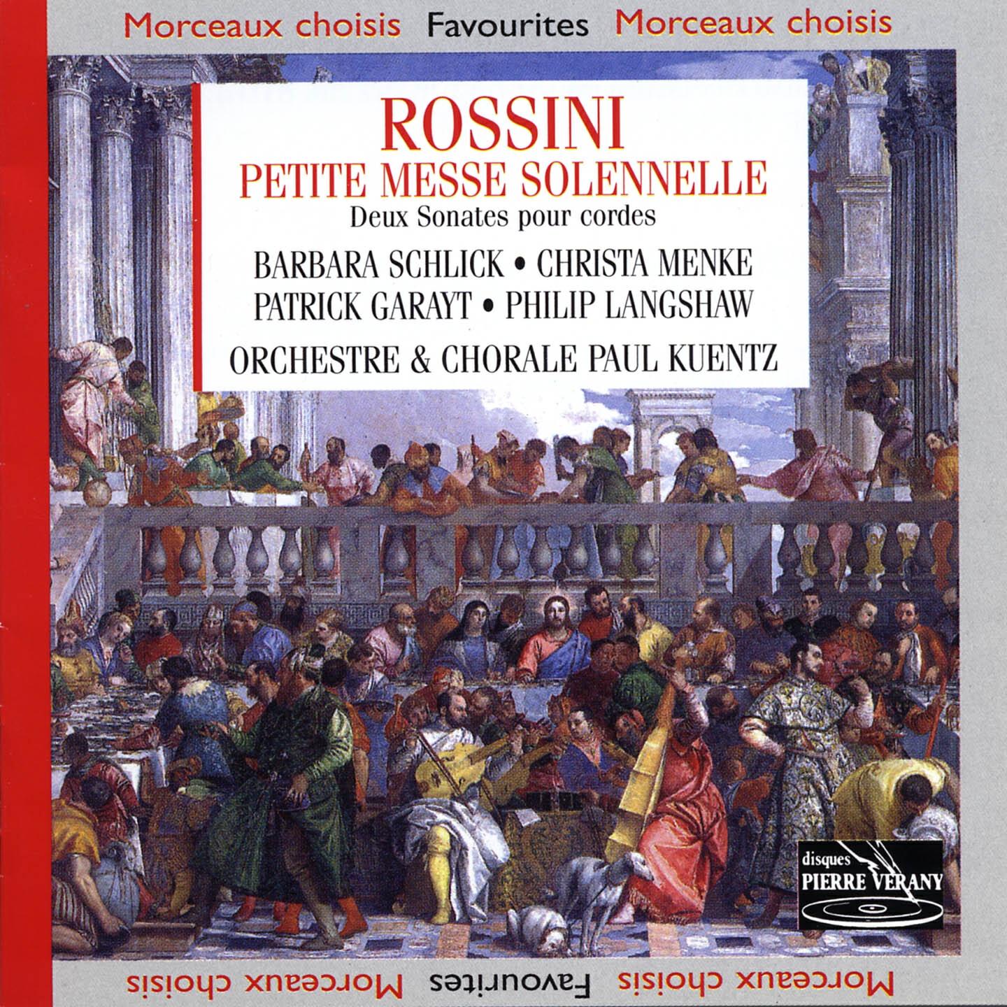 Orchestre & Chorale Paul Kuentz - Petite messe solennelle gloria : Et in terra pax