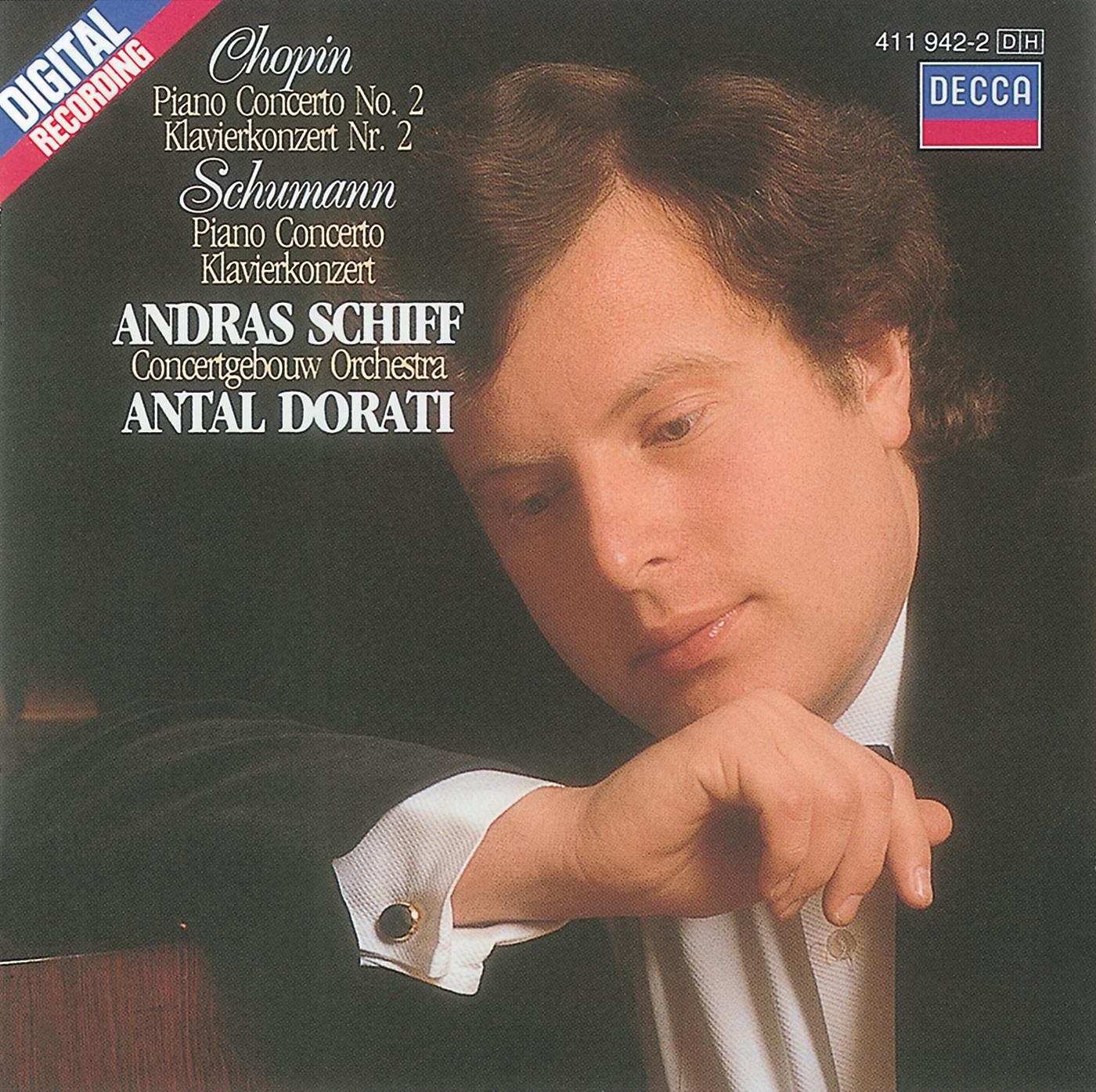 Постер альбома Chopin: Piano Concerto No.2/Schumann: Piano Concerto