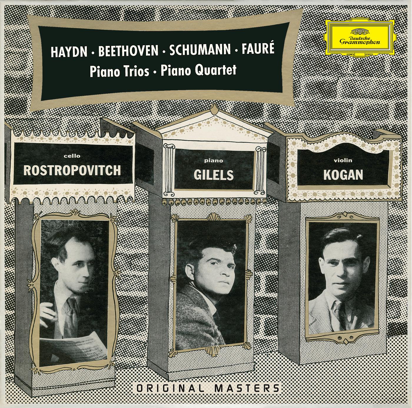 Постер альбома Haydn: Piano Trios H.XV Nos.16 & 19 / Beethoven: Piano Trios WoO38 & Op.97 / Schumann: Piano Trio Op.63 / Fauré: Piano Quartet Op.15
