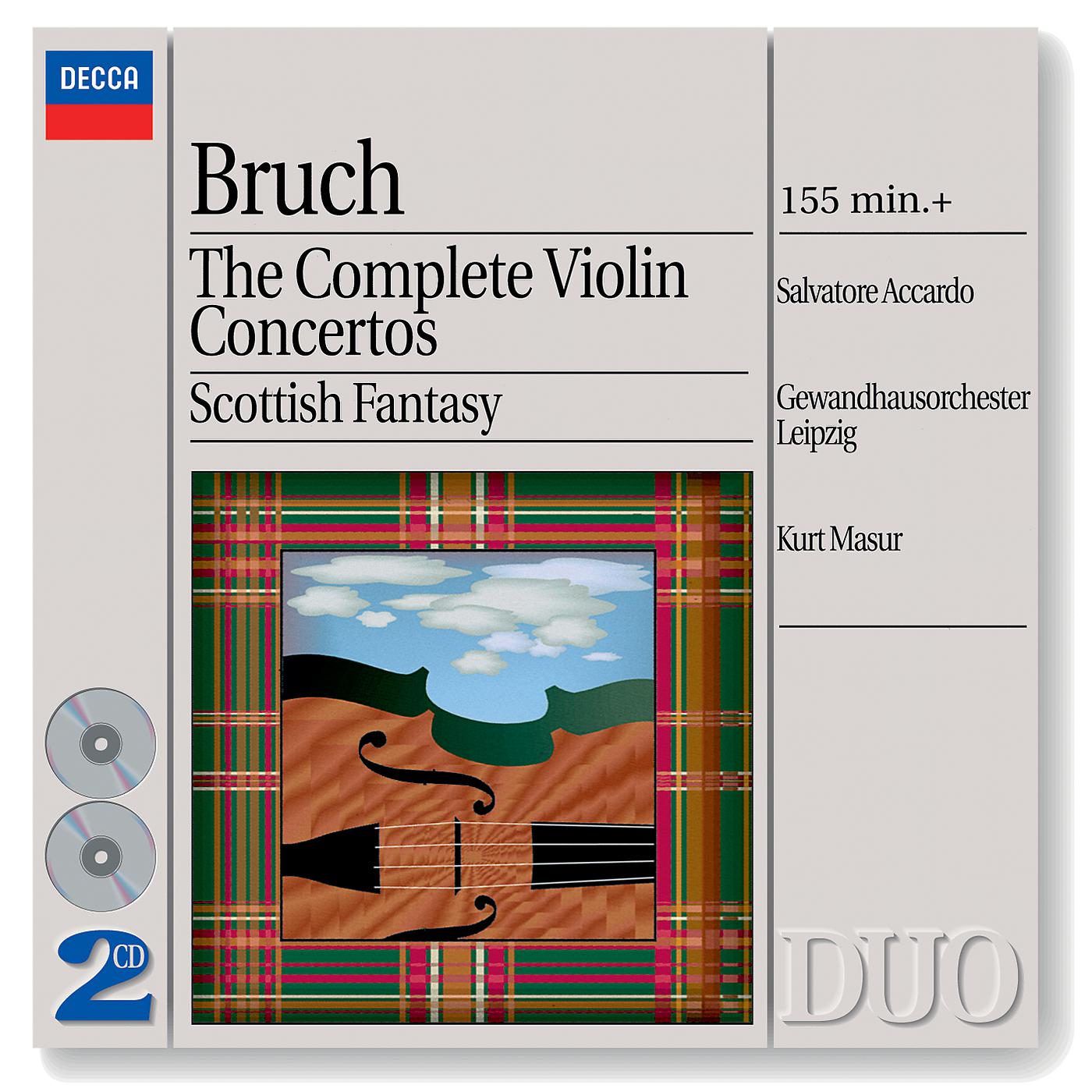 Постер альбома Bruch: The Complete Violin Concertos