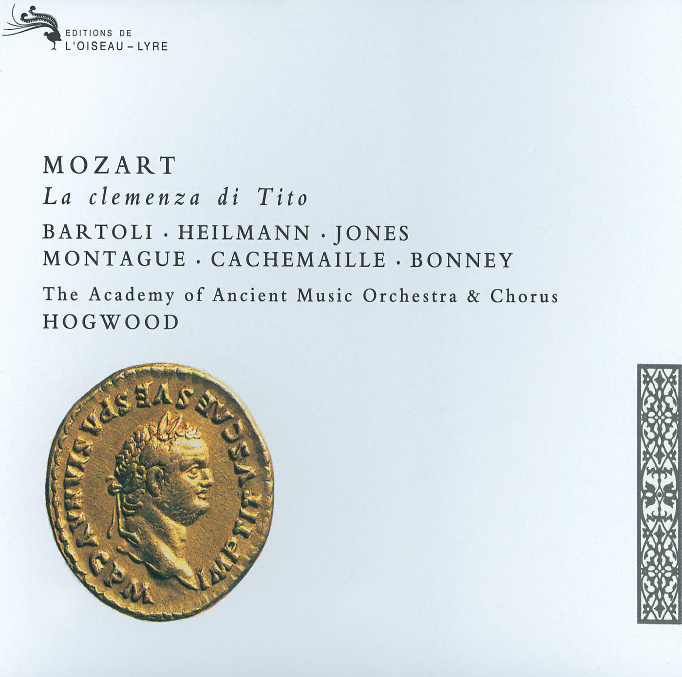 Cecilia Bartoli - Mozart: La clemenza di Tito / Act 1 - Dei conservate, oh Dei