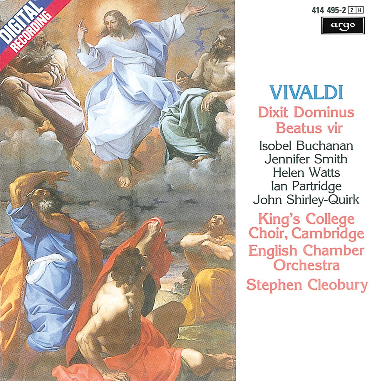 Постер альбома Vivaldi: Dixit Dominus/Beatus vir
