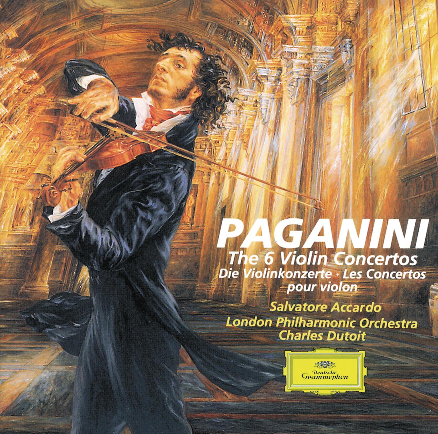 Постер альбома Paganini: The 6 Violin Concertos