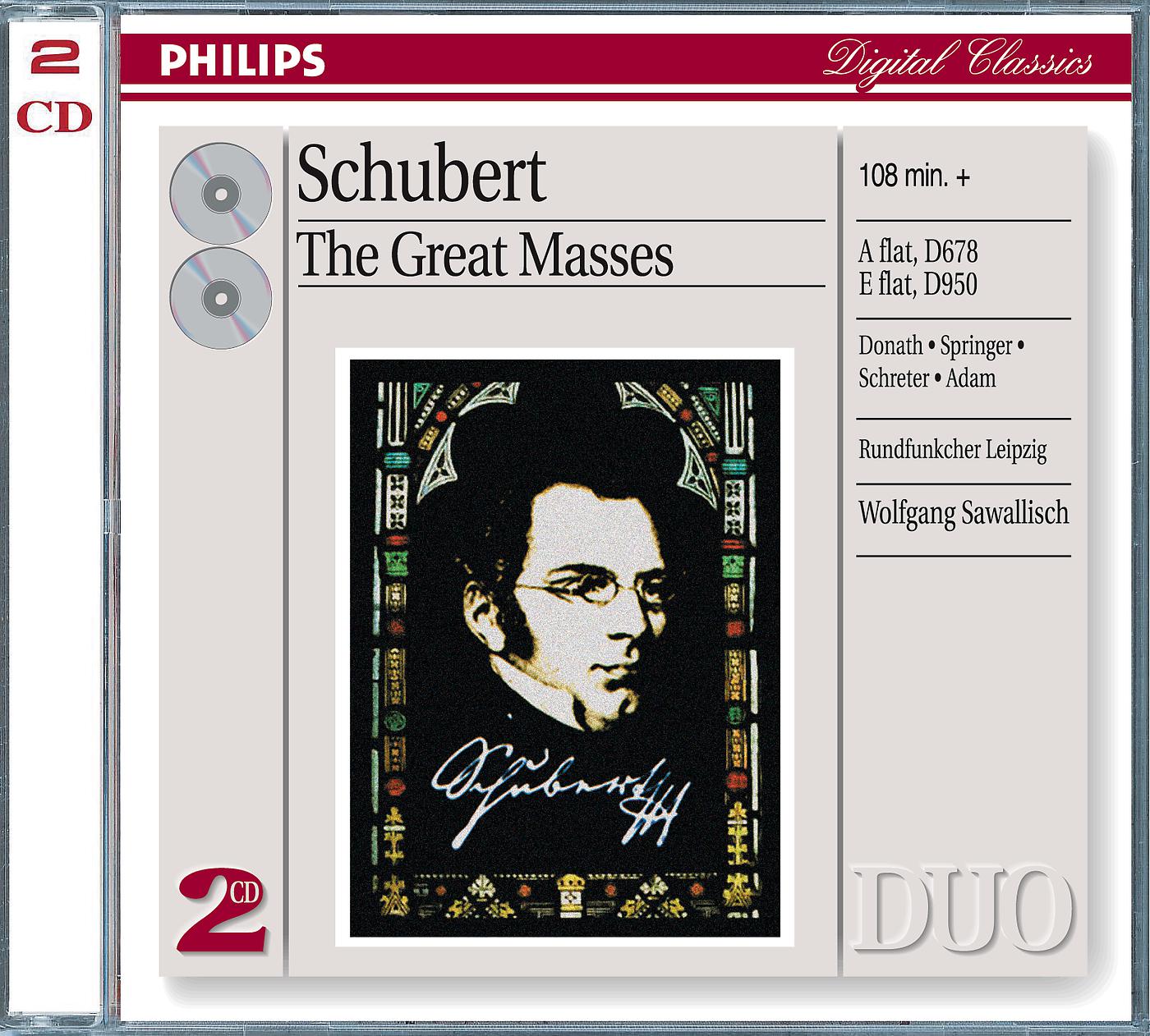 Постер альбома Schubert: The Great Masses