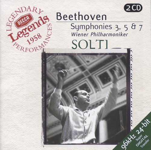 Постер альбома Beethoven: Symphonies Nos. 3,5 & 7