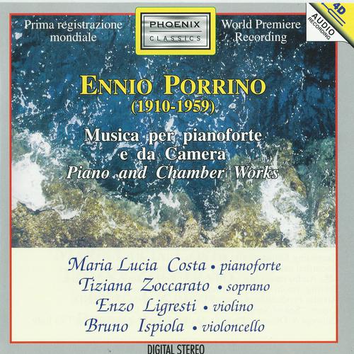Постер альбома Ennio Porrino: Musica per pianoforte e da camera