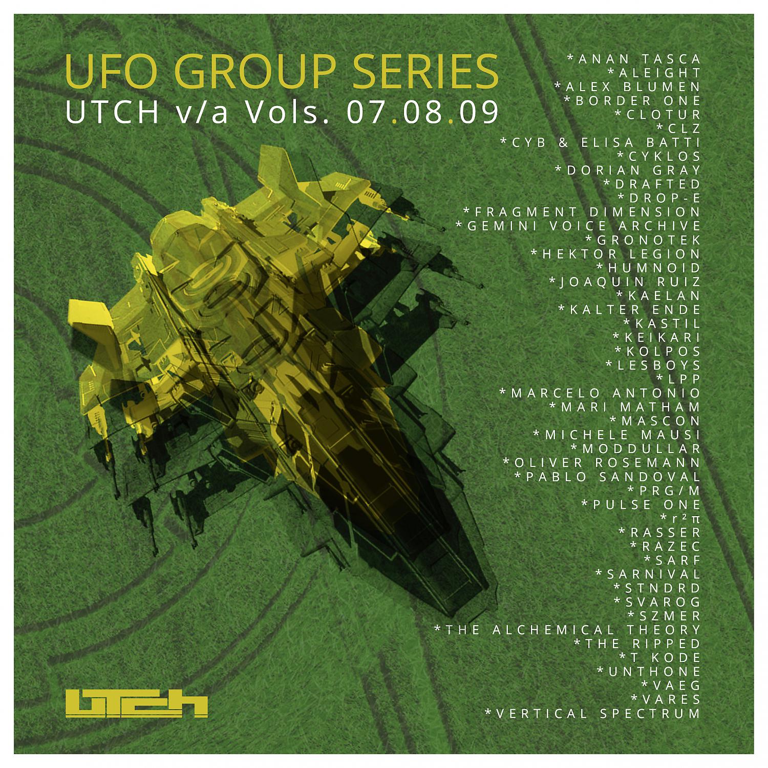 Постер альбома UFO GROUP SERIES / UTCH v/a, Vol. 07, 08, & 09