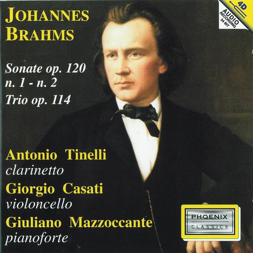 Постер альбома Johannes Brahms : Sonate Op. 120: No. 1, No. 2 / Trio Op. 114