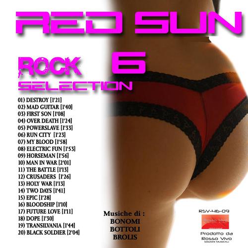 Постер альбома Red Sun 6 Rock Selection