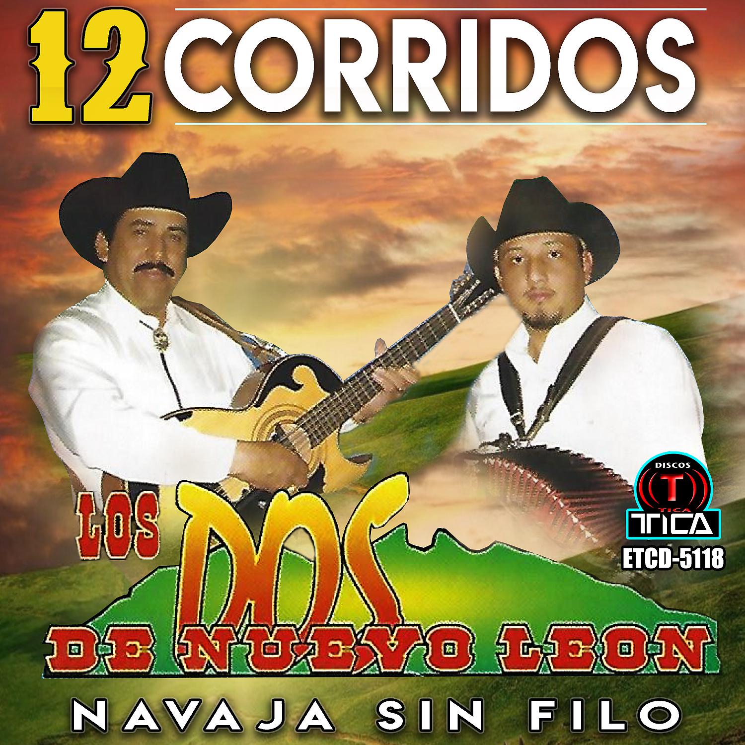 Постер альбома 12 Corridos