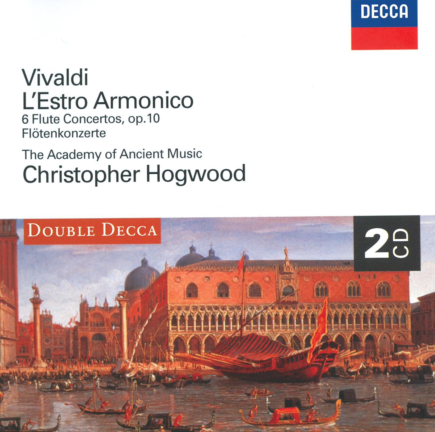 Постер альбома Vivaldi: L'Estro Armonico ; 6 Flute Concertos