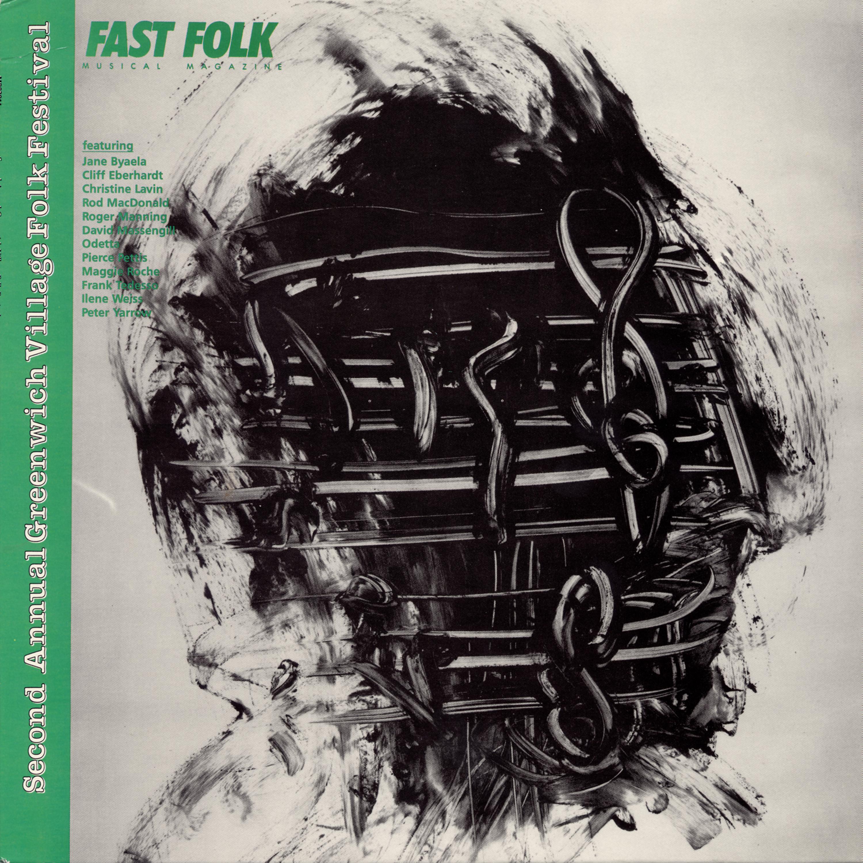 Постер альбома Fast Folk Musical Magazine (Vol. 4, No. 10) Second Annual Greenwich Village Folk Festival