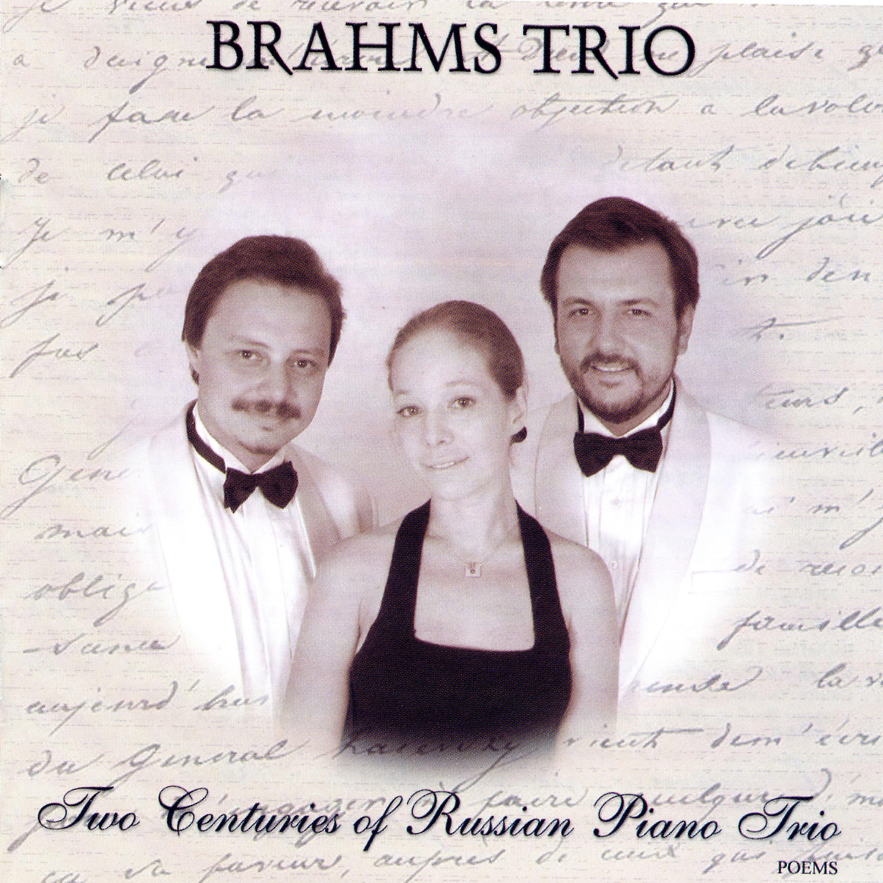 Постер альбома Brahms Trio: Alyabiev, Rachmaninov, Knipper, Muravliov