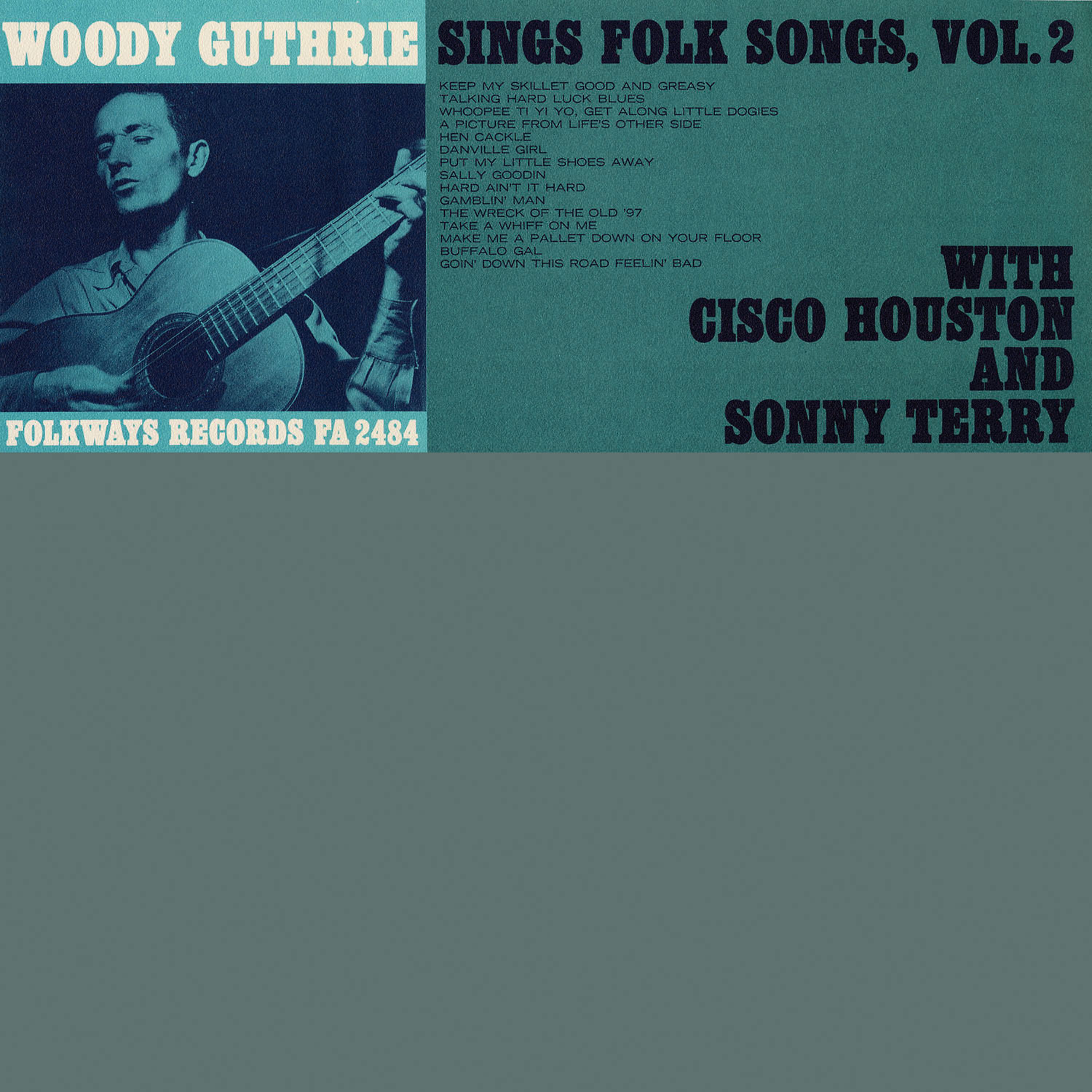 Постер альбома Woody Guthrie Sings Folk Songs, Vol. 2