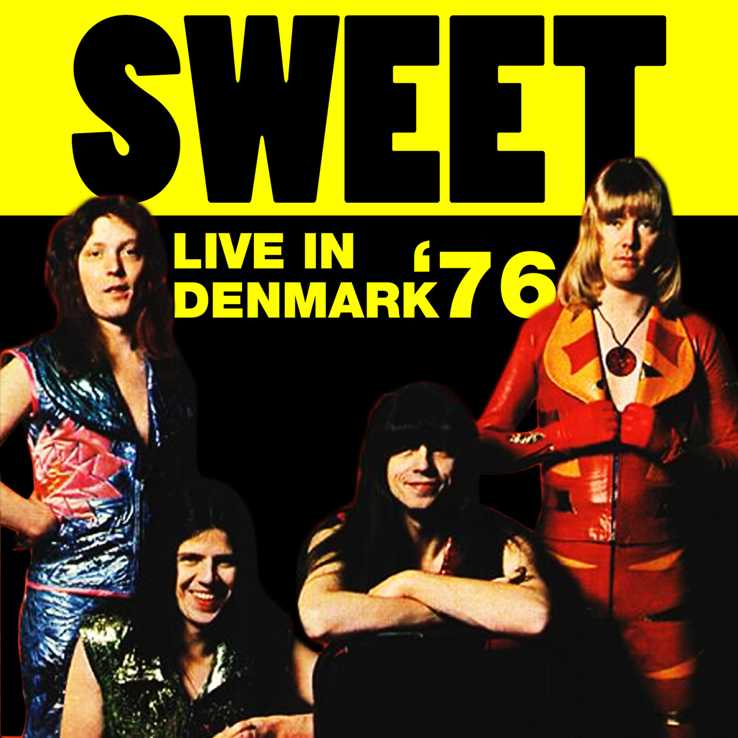 Sweet "live in concert 1976". Sweet 1986 группа. Свит лайв. Группа sweet альбомы. Группа свит на сцене.