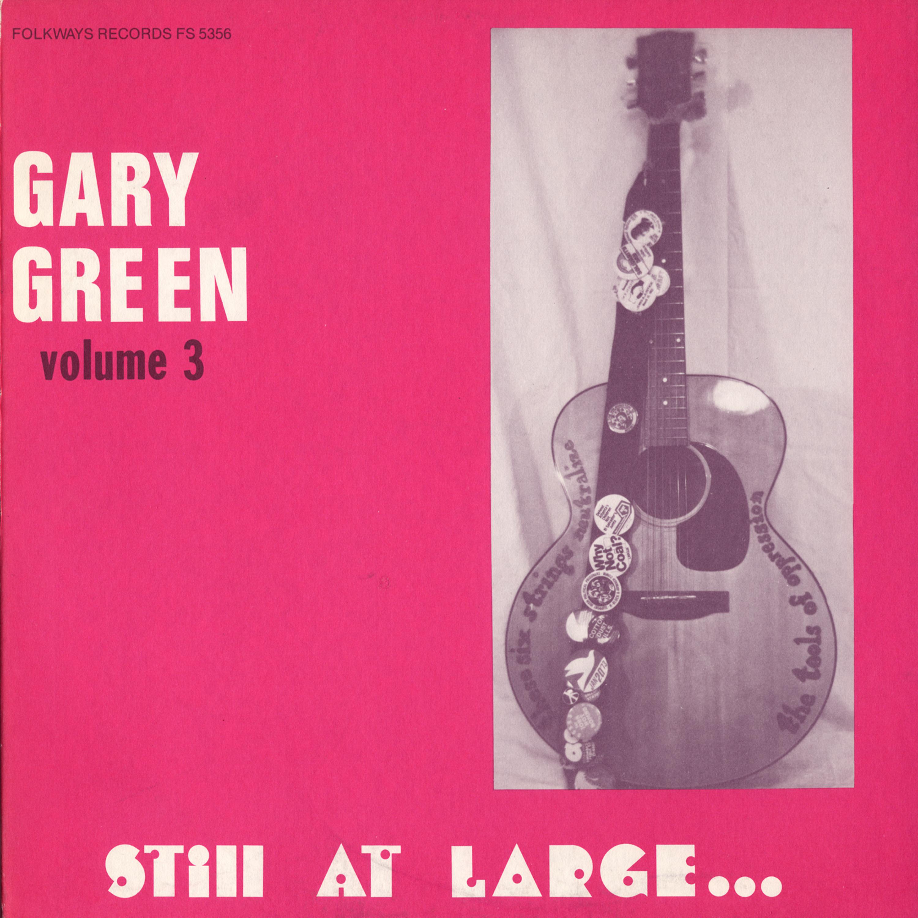 Постер альбома Gary Green, Vol. 3: Still at Large