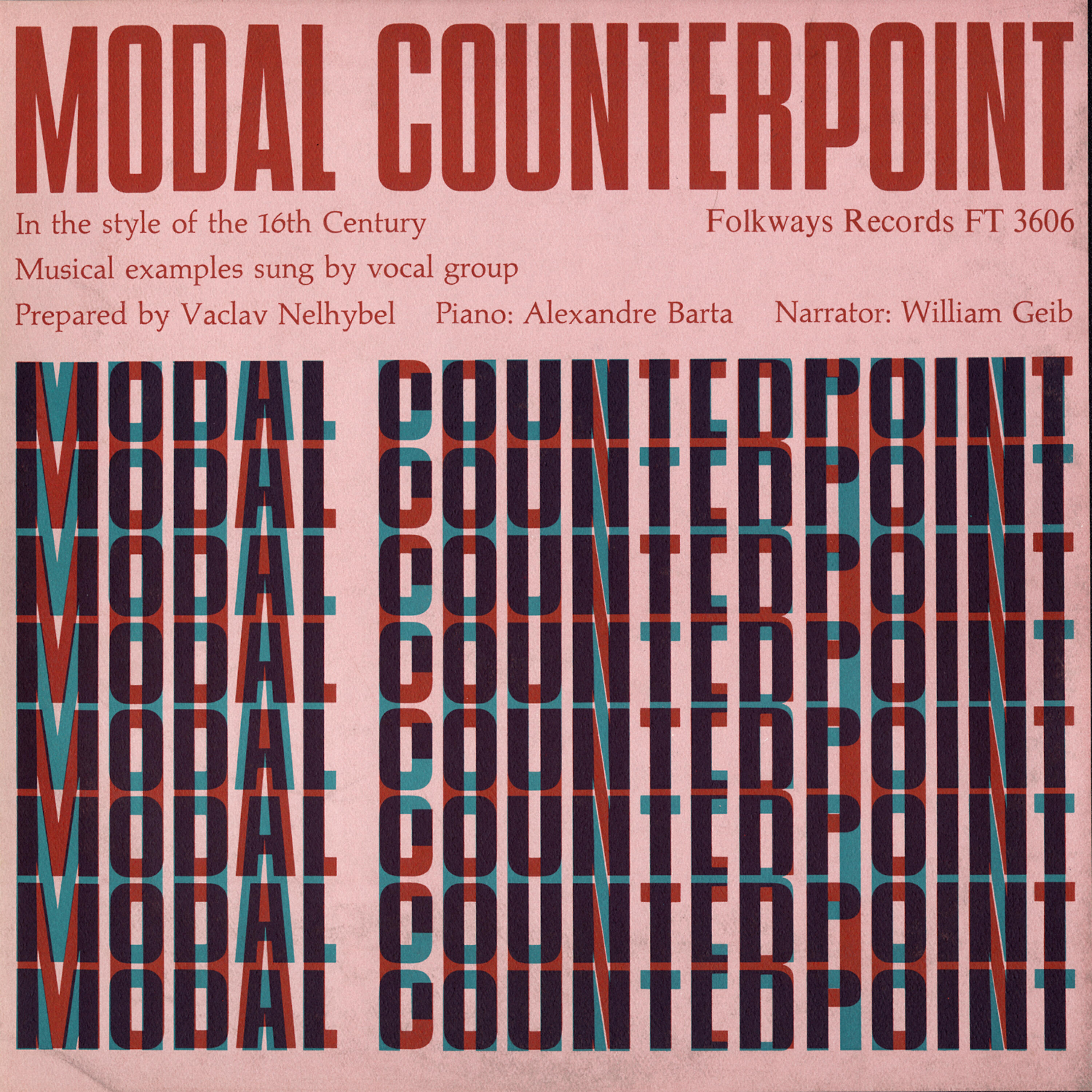 William Geib - Double Counterpoint in the Twelfth:  Two-Part Double Counterpoint in Three Parts