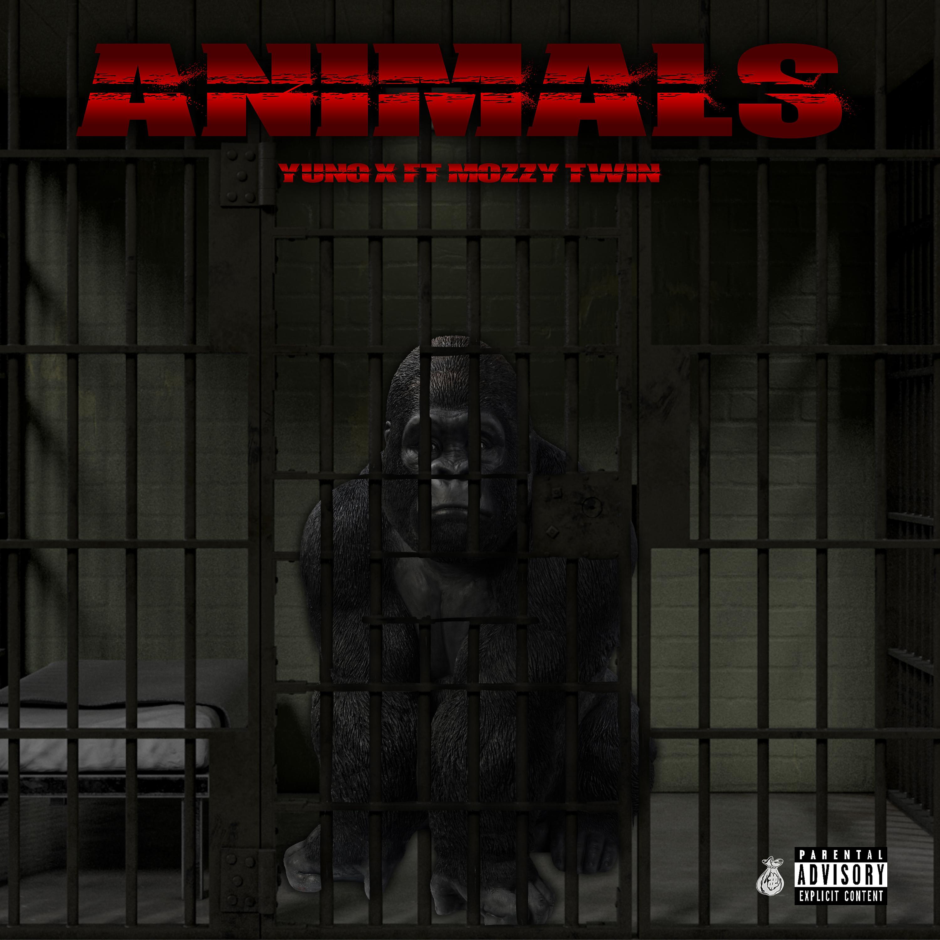 Постер альбома Animals (feat. Mozzy Twin)