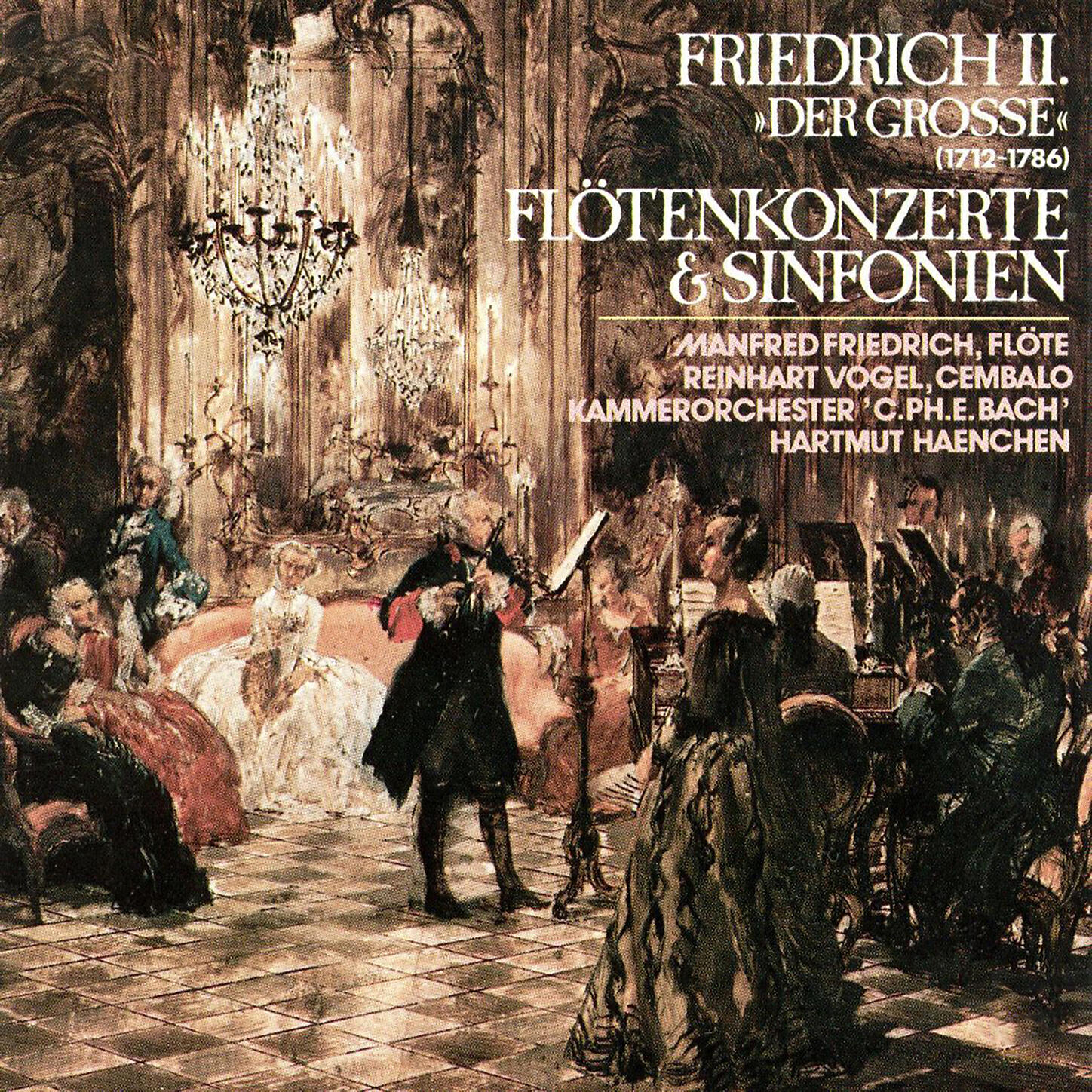 Friedrich & Vogel & Kammerorchester C.Ph.E.Bach - Flotenkonzert C-dur 2. Grave
