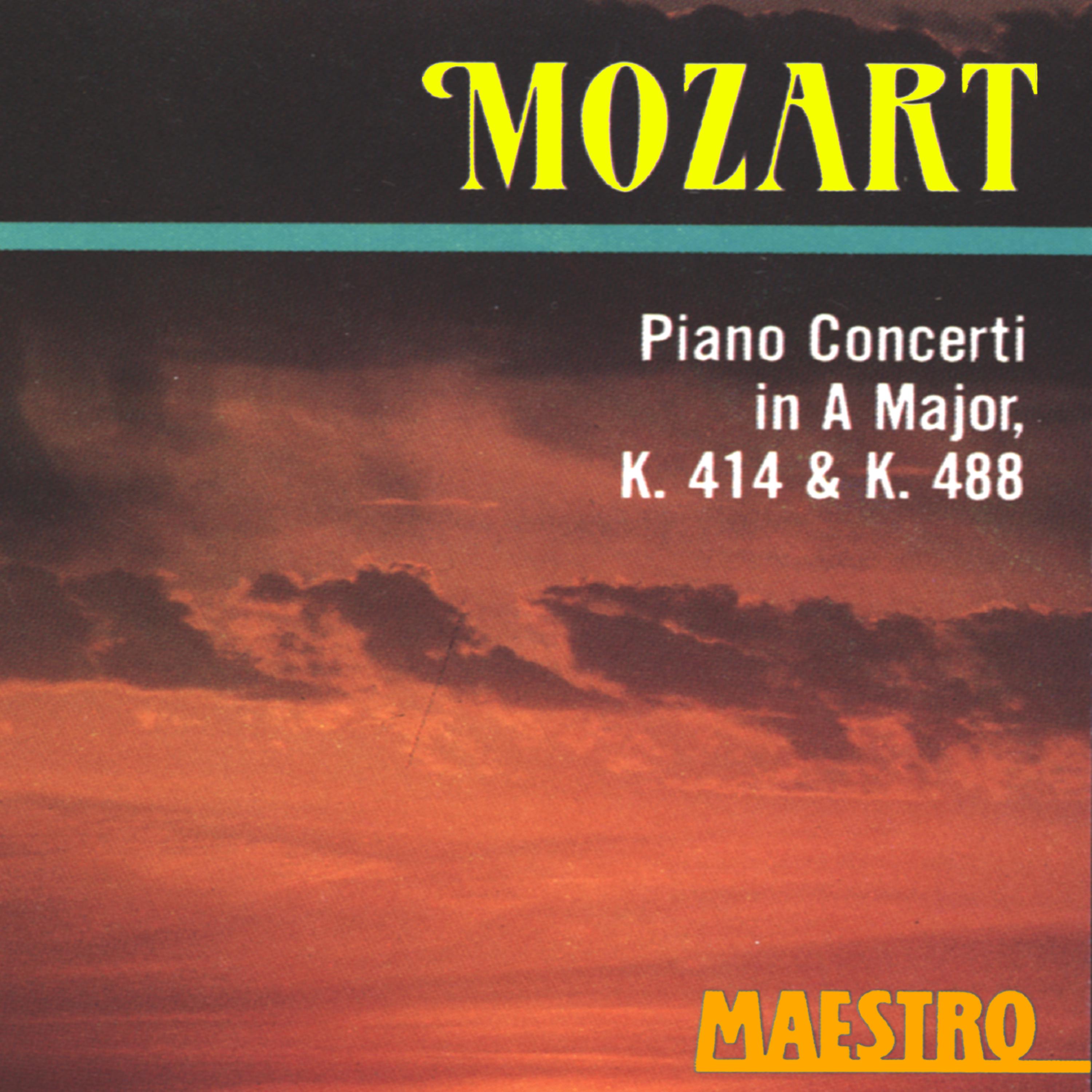 Постер альбома Mozart: Piano Concerto In A Major, K. 414 & K. 488