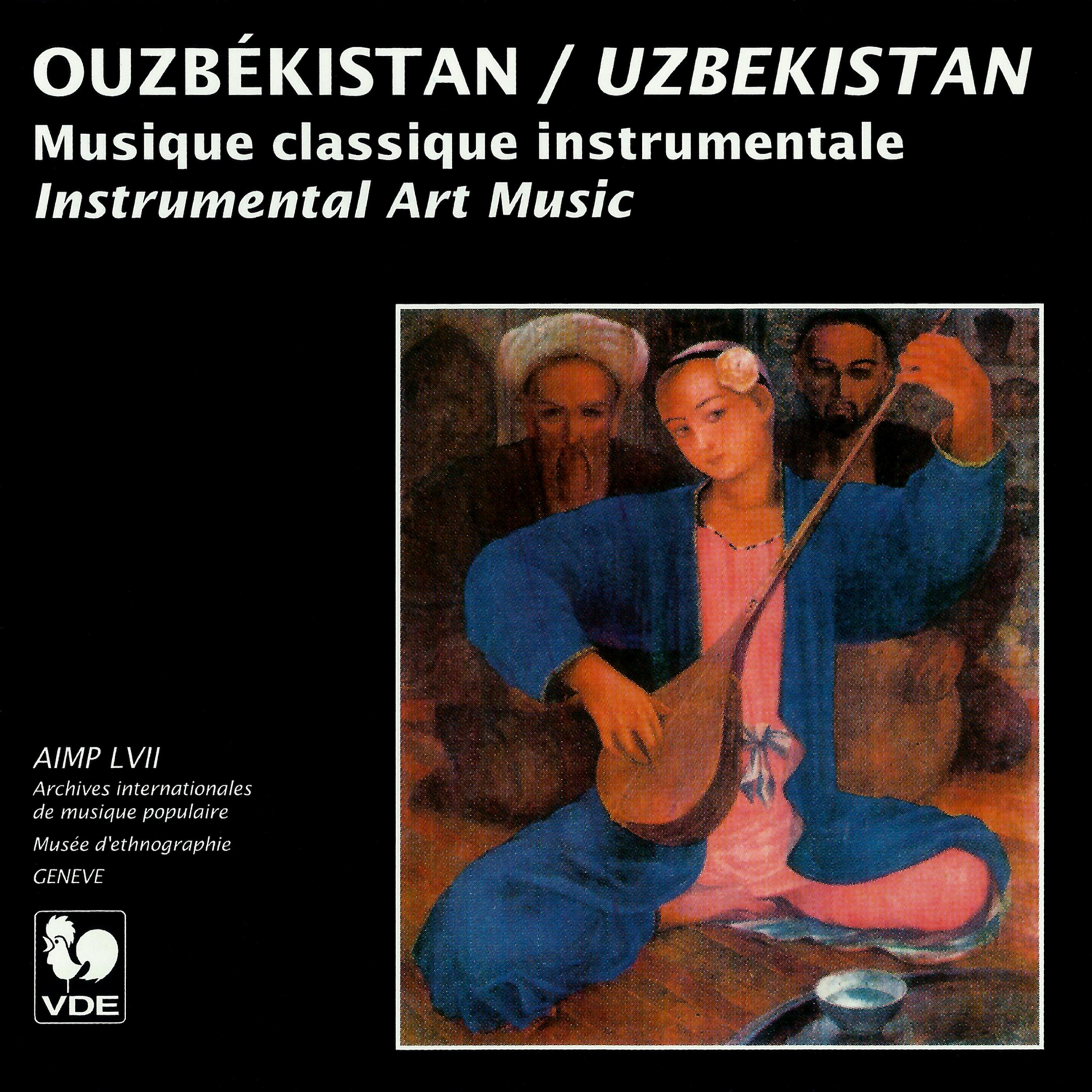 Постер альбома Ouzbékistan: Musique classique instrumentale (Uzbekistan: Instrumental Art Music)