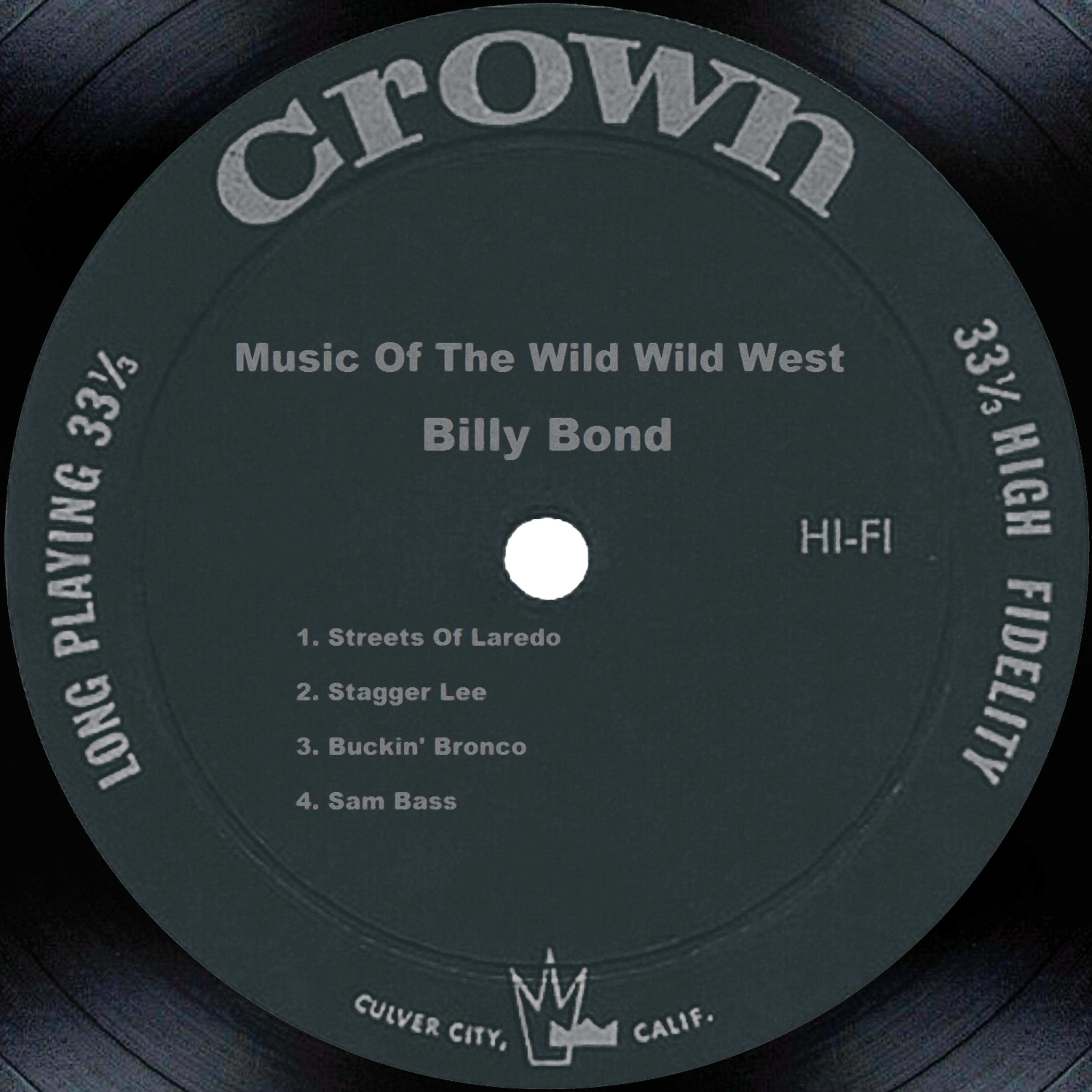 Постер альбома Music Of The Wild Wild West