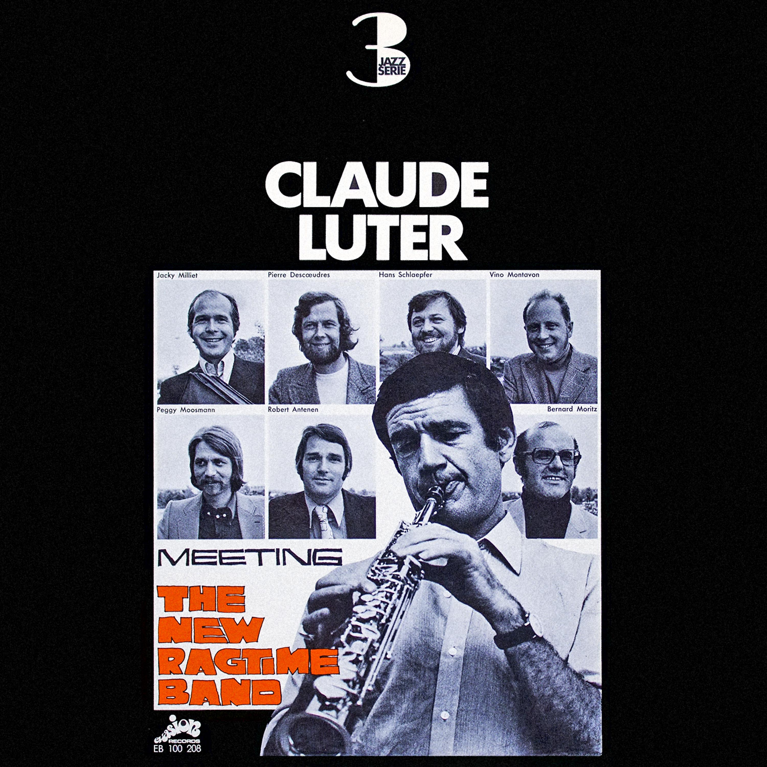 Постер альбома Claude Luter Meeting The New Ragtime Band (Evasion 1973)