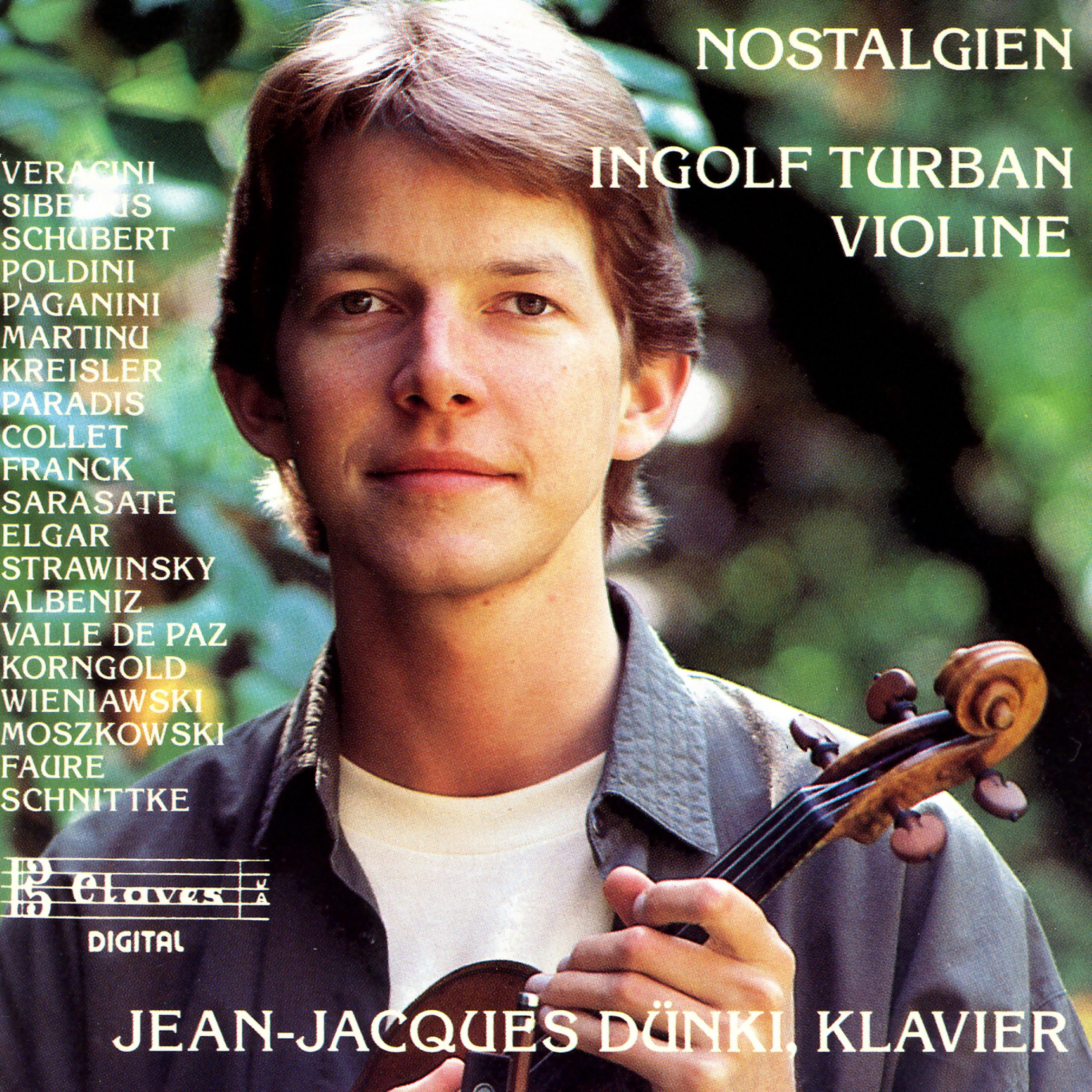 Постер альбома Nostalgien: Transcription & Encore Pieces for Violin & Piano