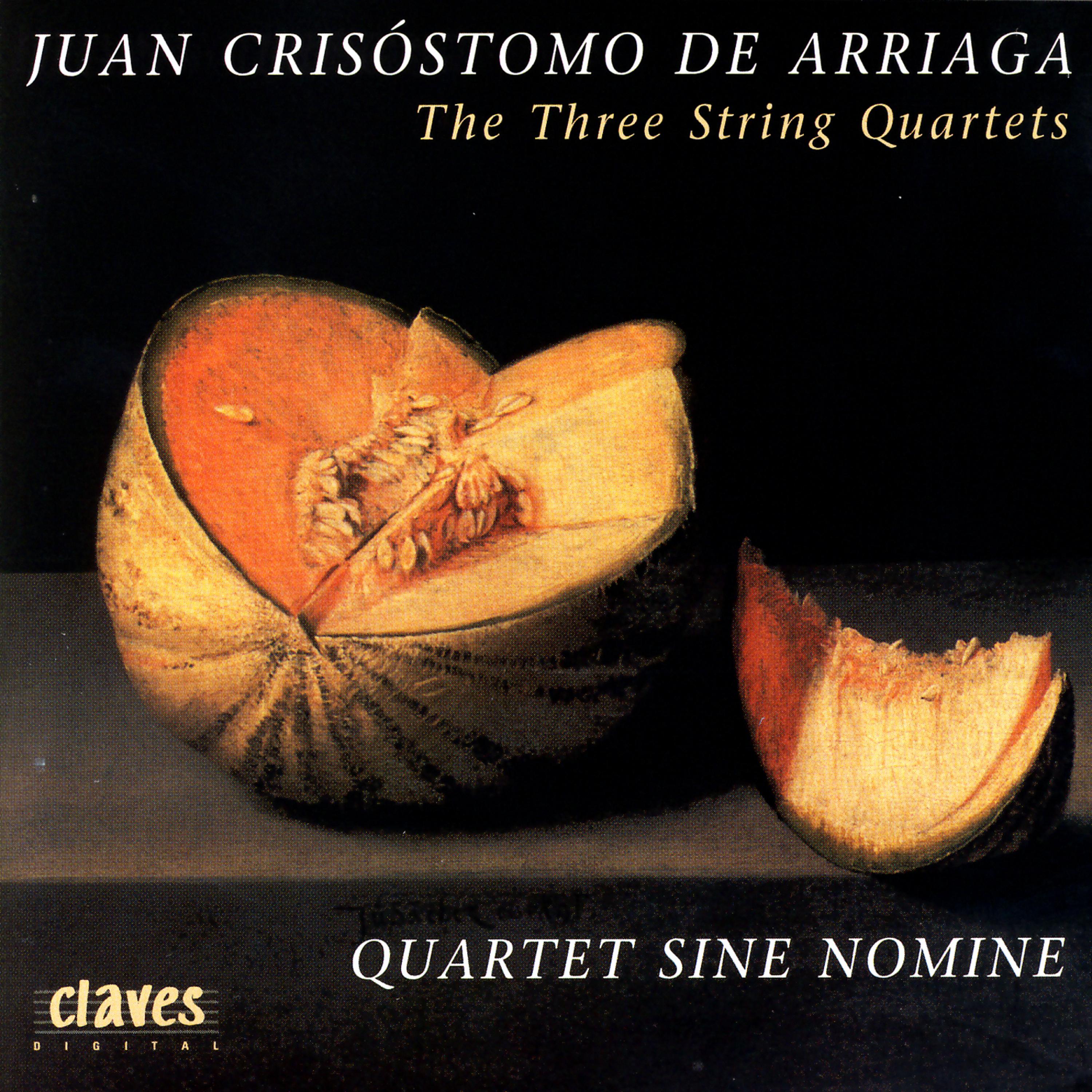 Постер альбома Arriaga: The Three String Quartets