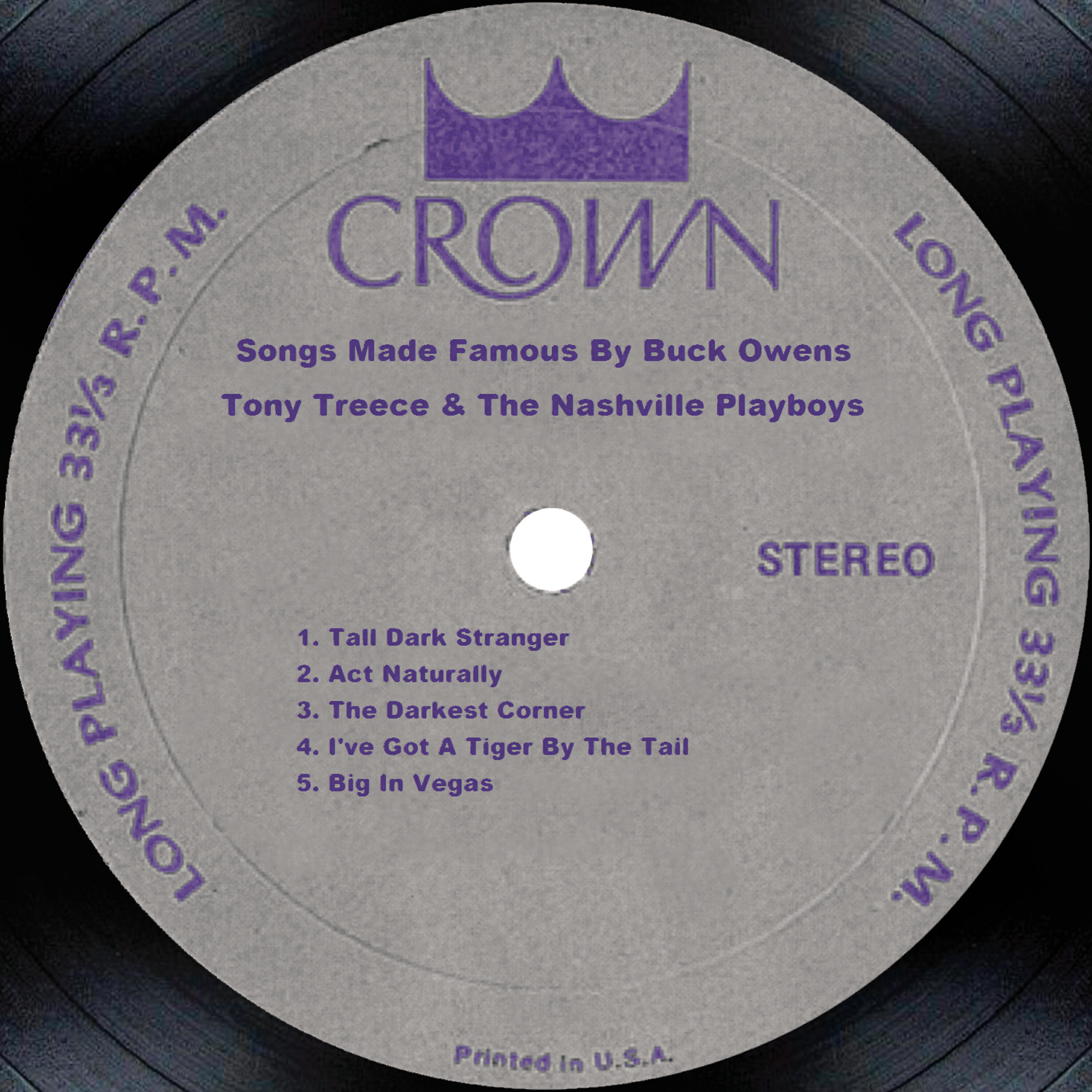 Tony Treece - Between A Rock And Hard Place