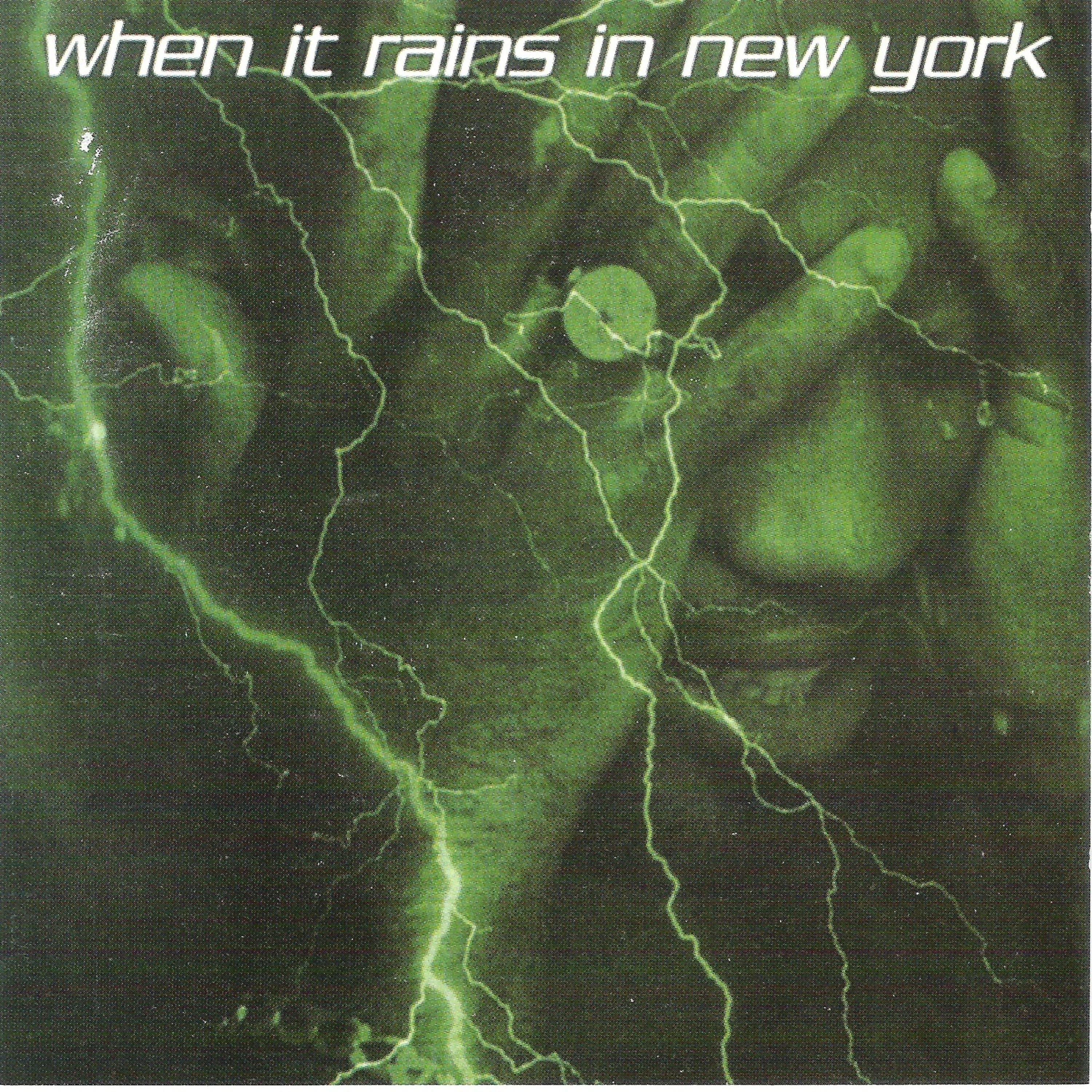 Постер альбома When It Rains in New York