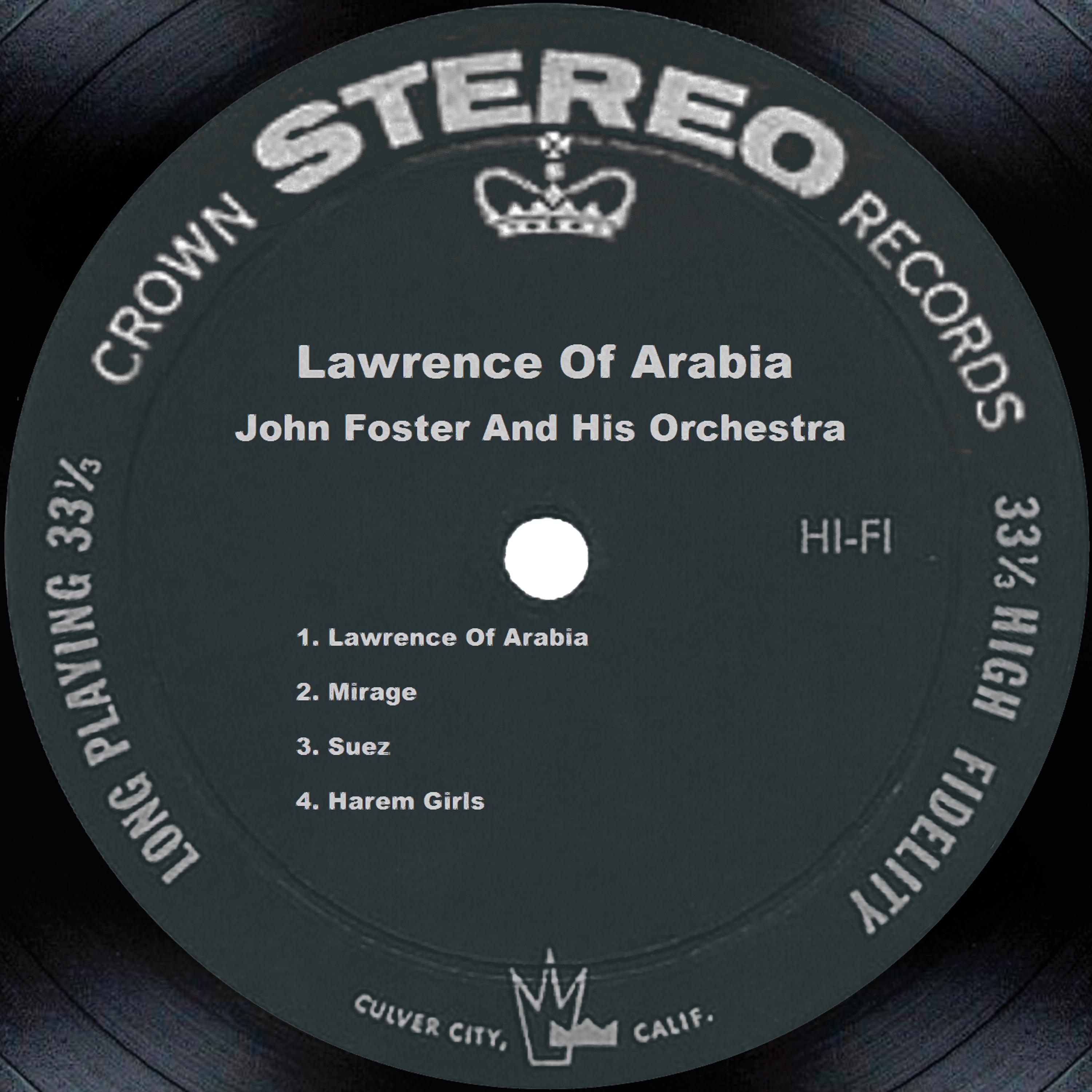Постер альбома Lawrence Of Arabia