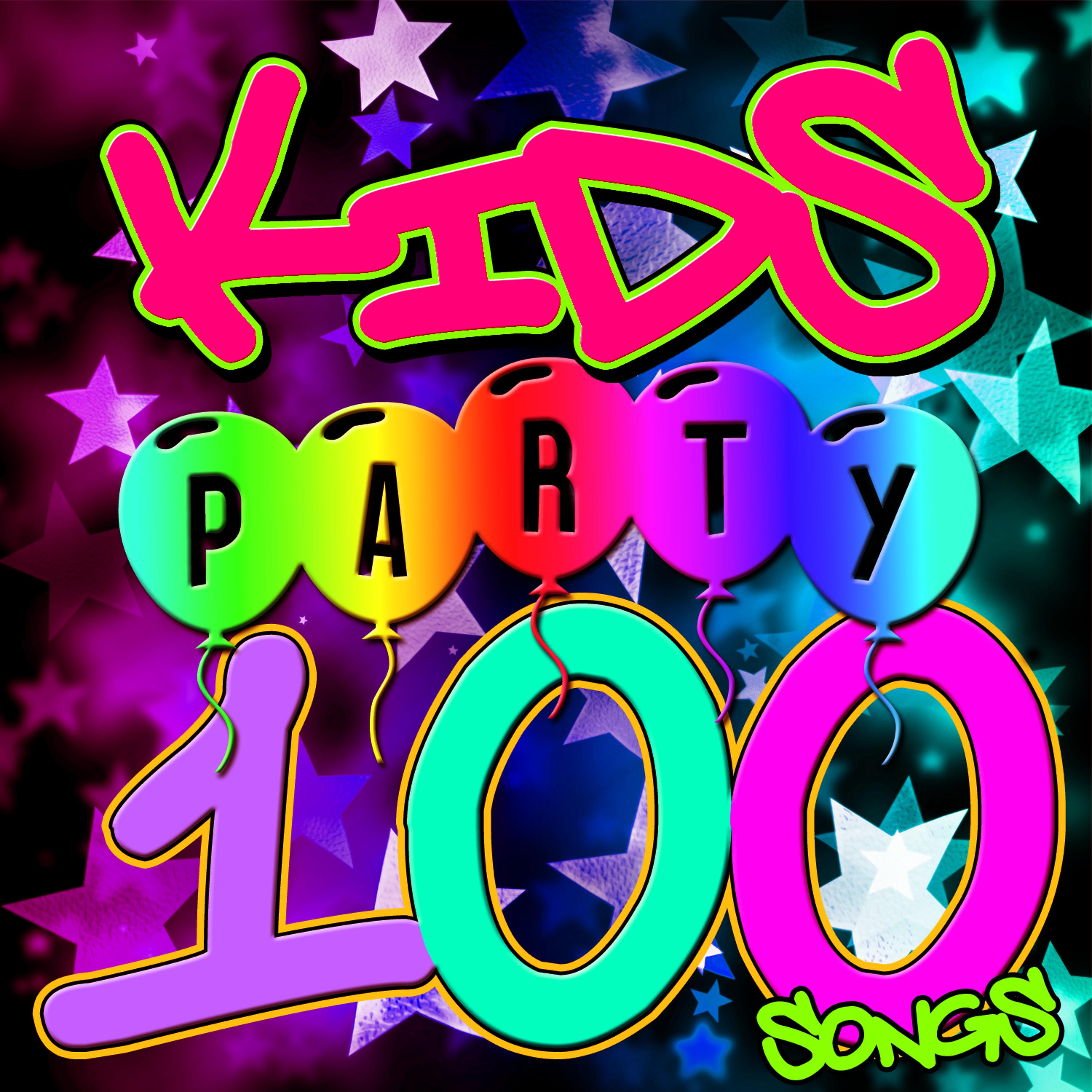Постер альбома 100 Kids Disco Party Songs!