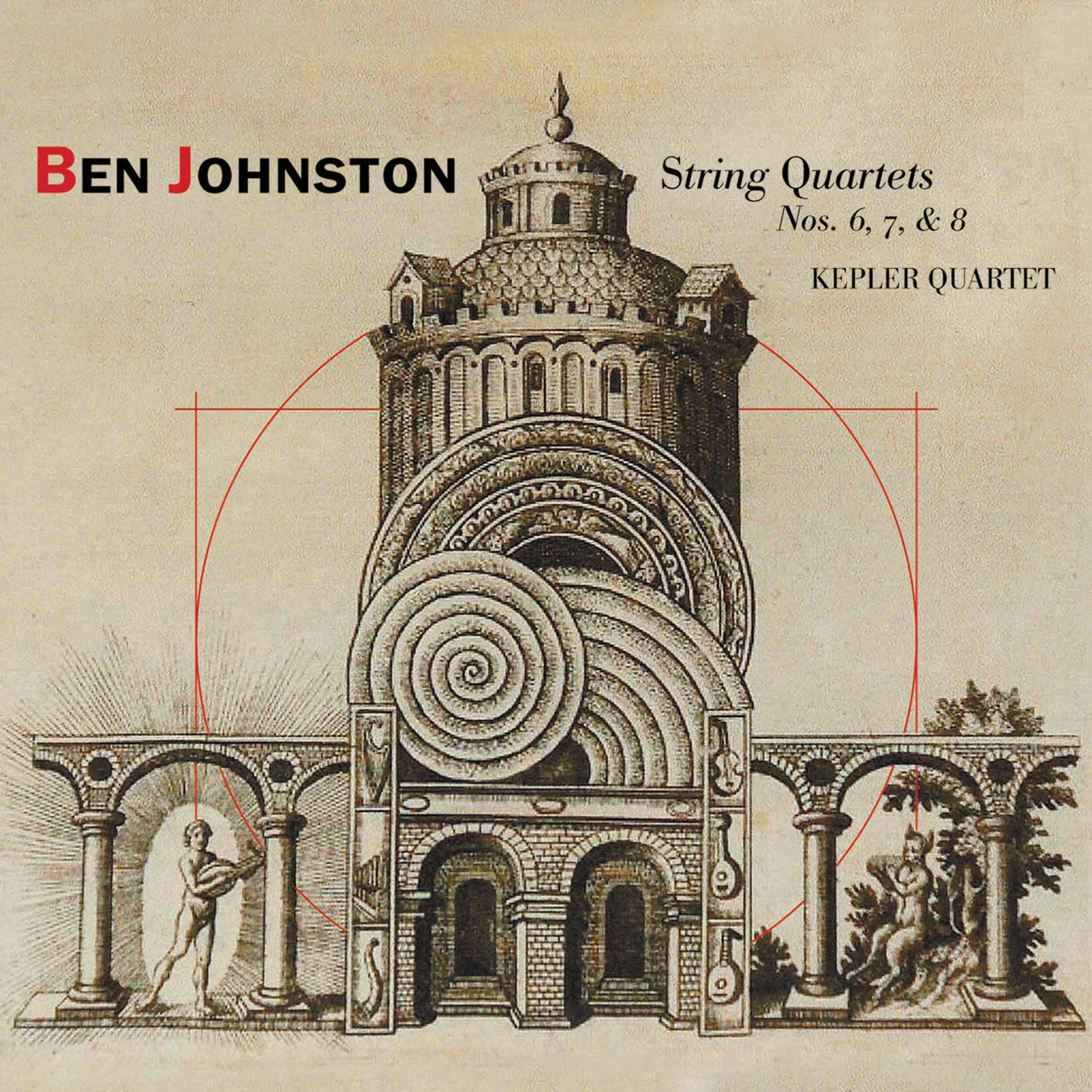 Постер альбома Ben Johnston: String Quartets Nos. 6, 7, & 8