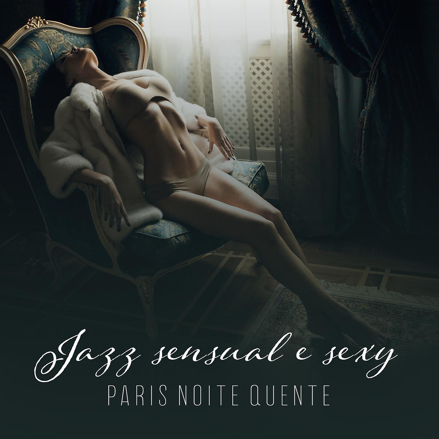 Постер альбома Jazz sensual e sexy: Paris noite quente - Noite Romantica, Vinho tinto na praia, Música saxofone